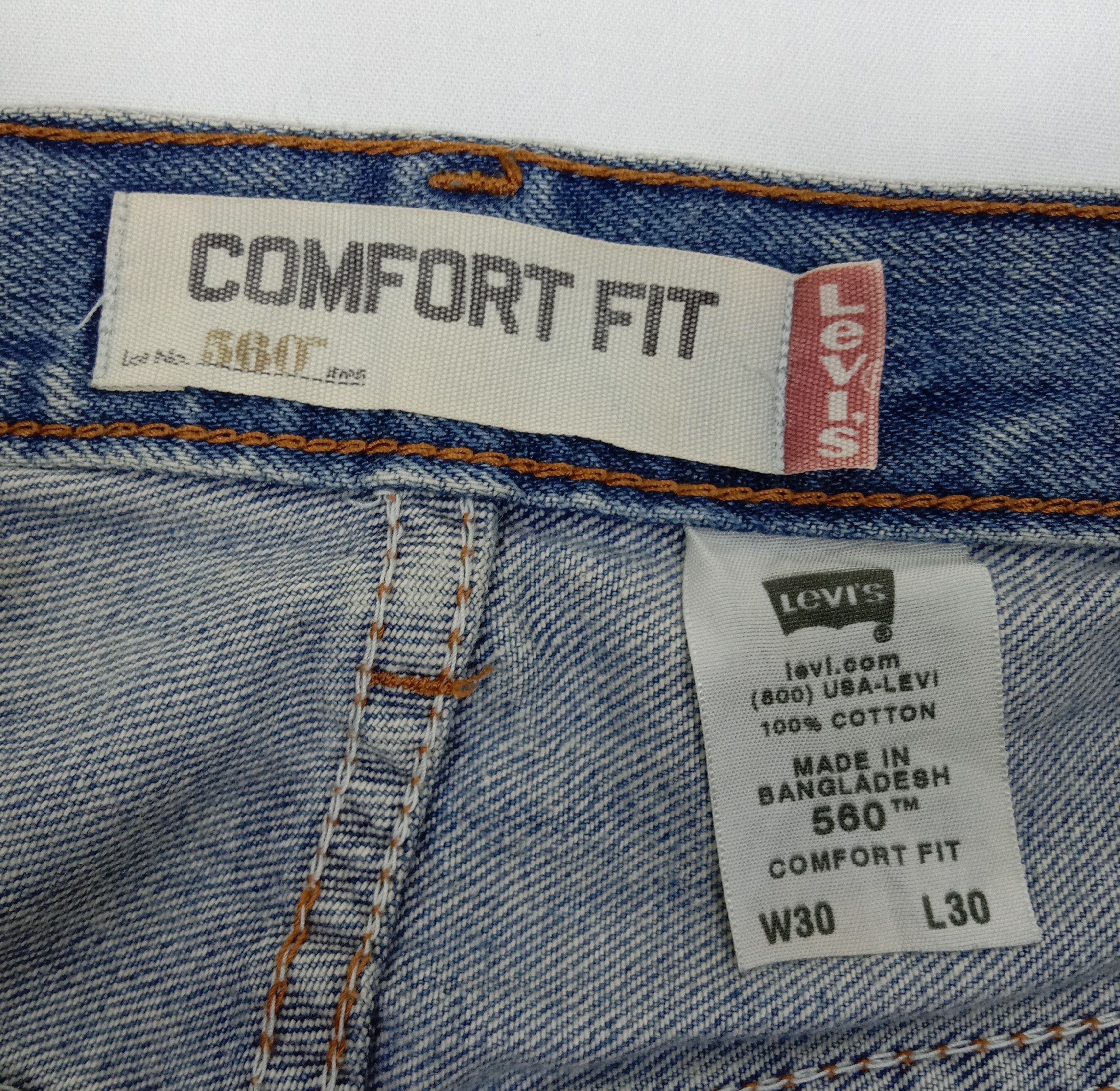 Levi's Vintage Levi's 560 Ripped Jeans Distressed Denim Size US 30 / EU 46 - 10 Thumbnail