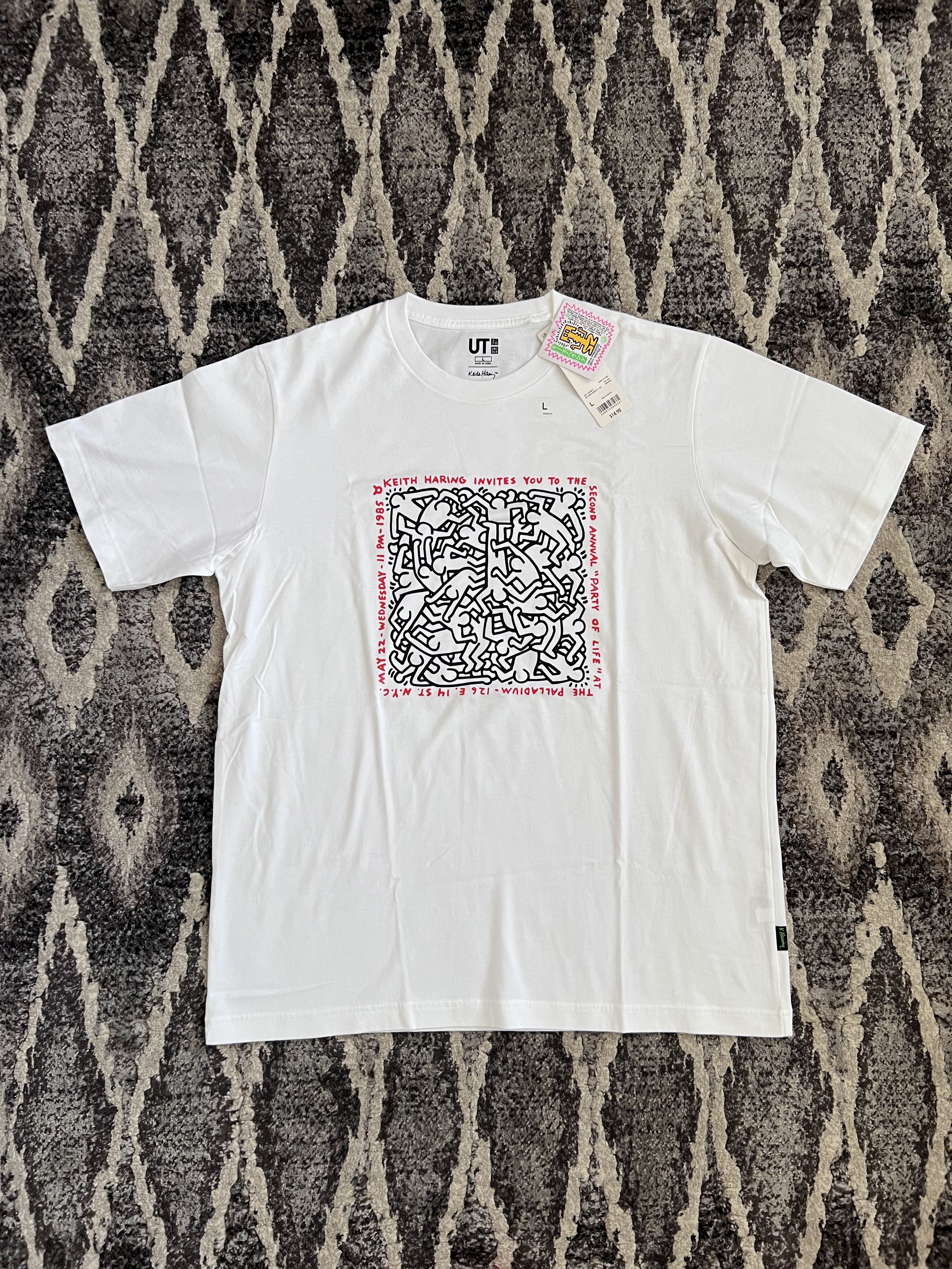Keith Haring × Uniqlo Keith Haring x Uniqlo Party of Life Tee Size US L / EU 52-54 / 3 - 1 Thumbnail