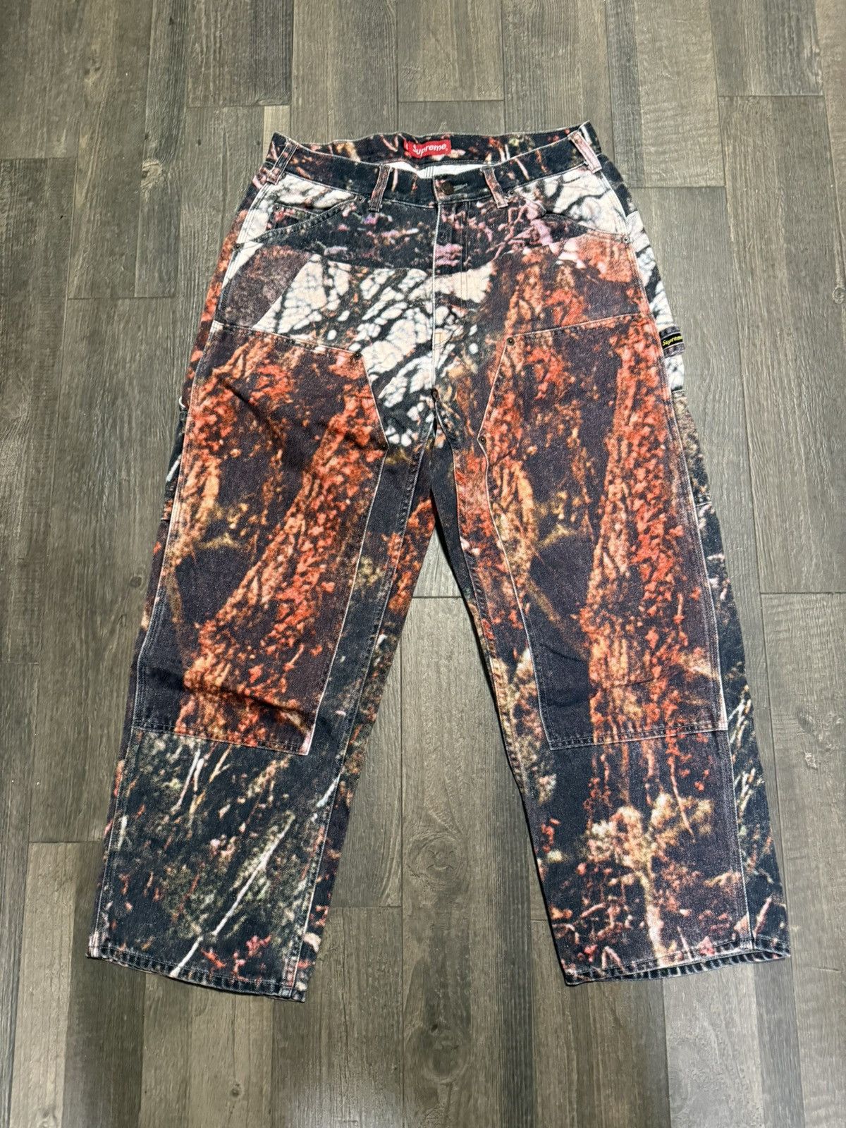 Supreme Supreme H.R. Giger Double Knee Jean Size 36 | Grailed