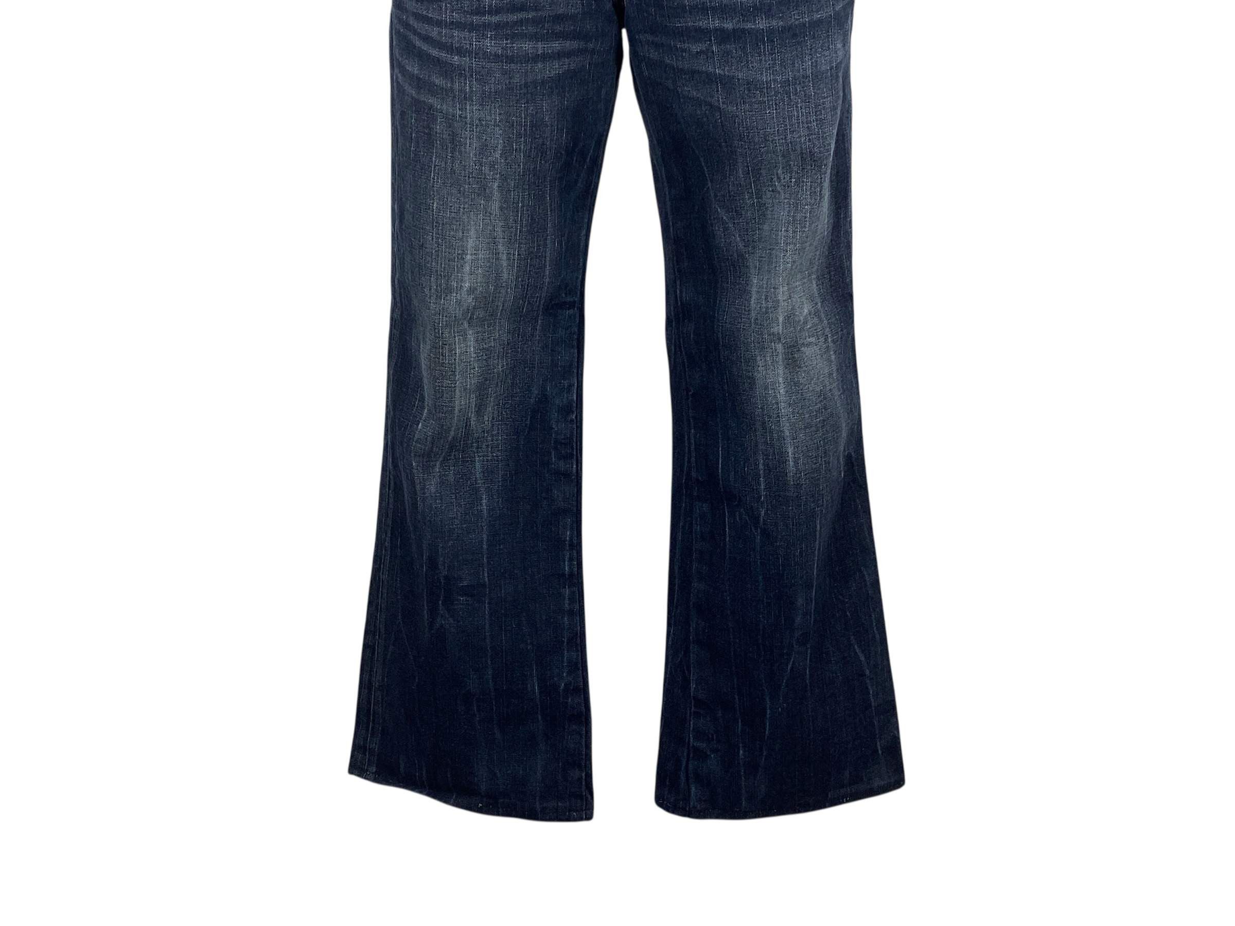 Japanese Brand BCBG Bootcut Denim Jeans Flare Jeans Pants New Age Cowboys Size 24" / US 00 / IT 34 - 5 Thumbnail
