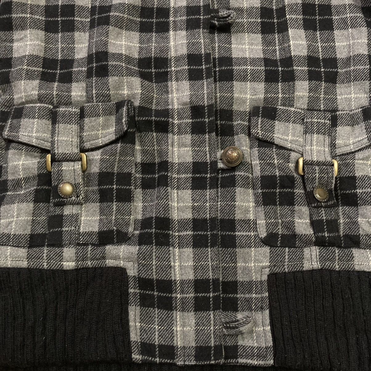 If Six Was Nine 🇯🇵 AVAIL CHECKERED MULTIPOCKET BONDAGE JACKET Size US L / EU 52-54 / 3 - 19 Thumbnail