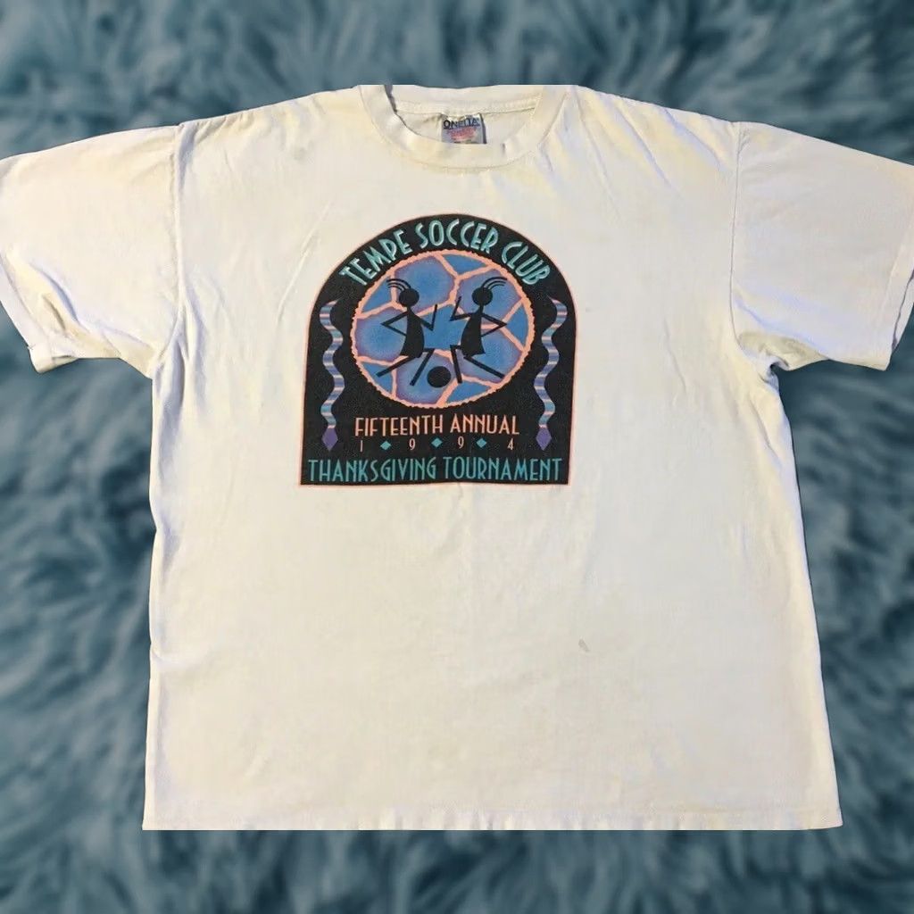 Puma VINTAGE Tempe Soccer Club Puma White T-Shirt M Size US M / EU 48-50 / 2 - 1 Thumbnail