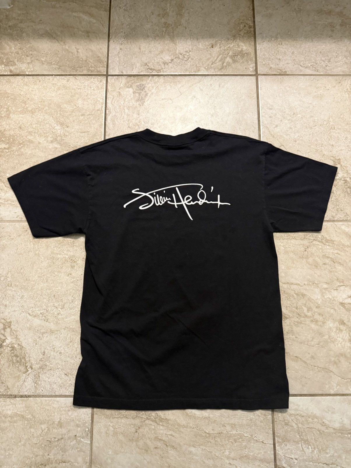 Other Vintage Jimi Hendrix Black Tee Size US L / EU 52-54 / 3 - 2 Thumbnail