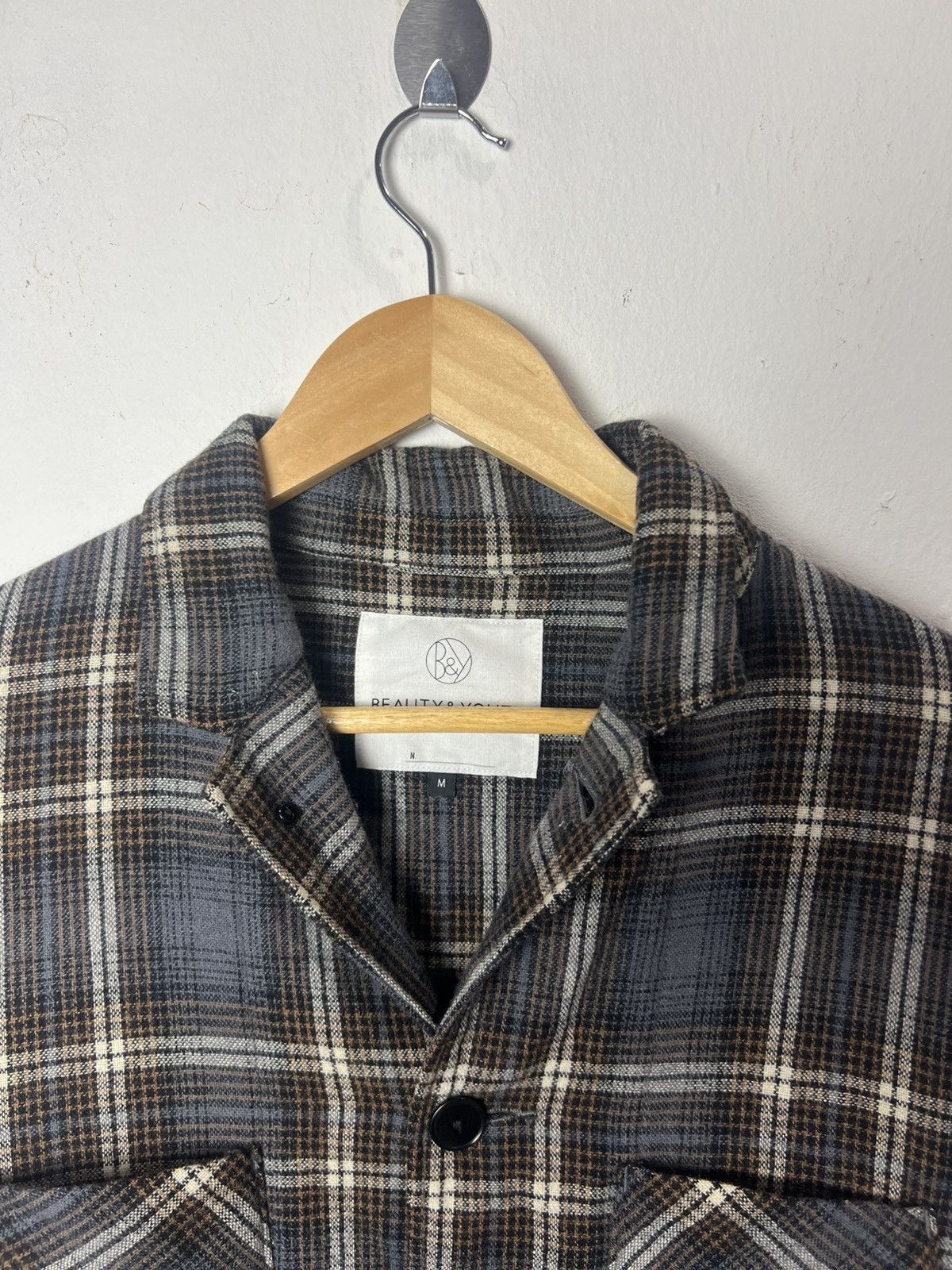 United Arrows Beauty & Youth United Arrows Plaid Flannel Jacket Size US M / EU 48-50 / 2 - 5 Thumbnail