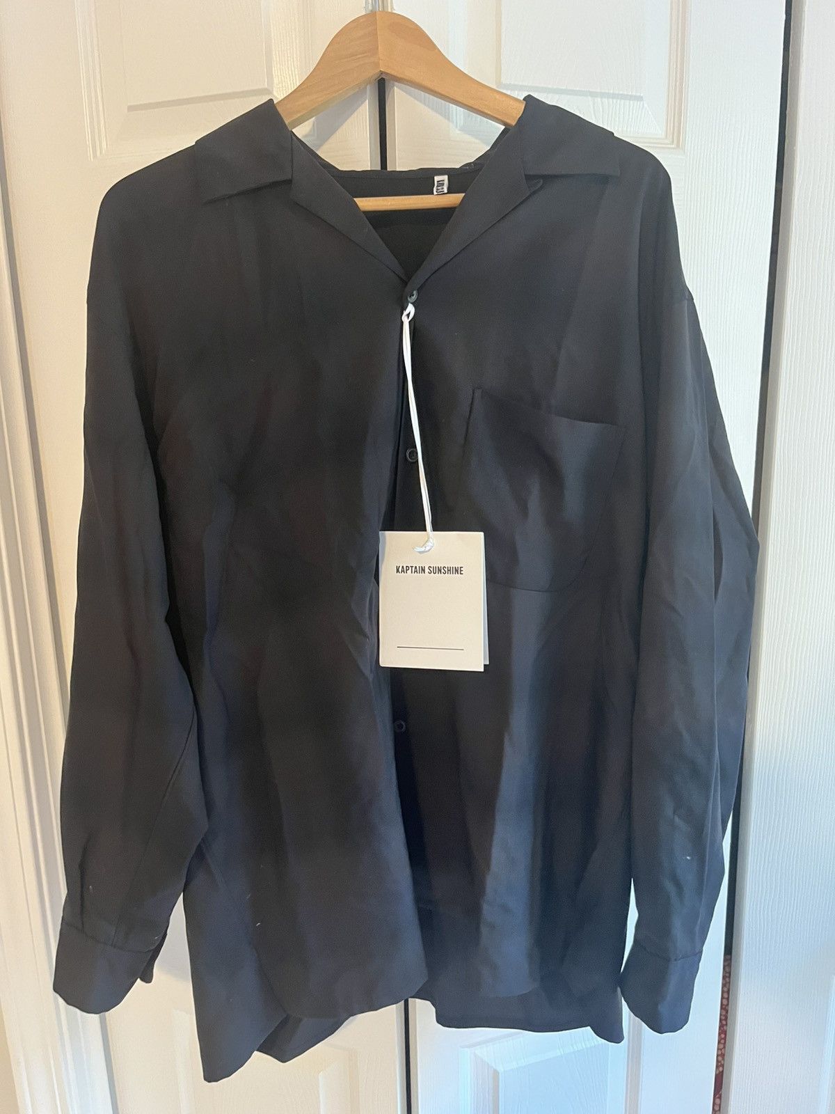 Kaptain Sunshine KAPTAIN SUNSHINE OPEN COLLARED SHIRT Size US M / EU 48-50 / 2 - 1 Thumbnail
