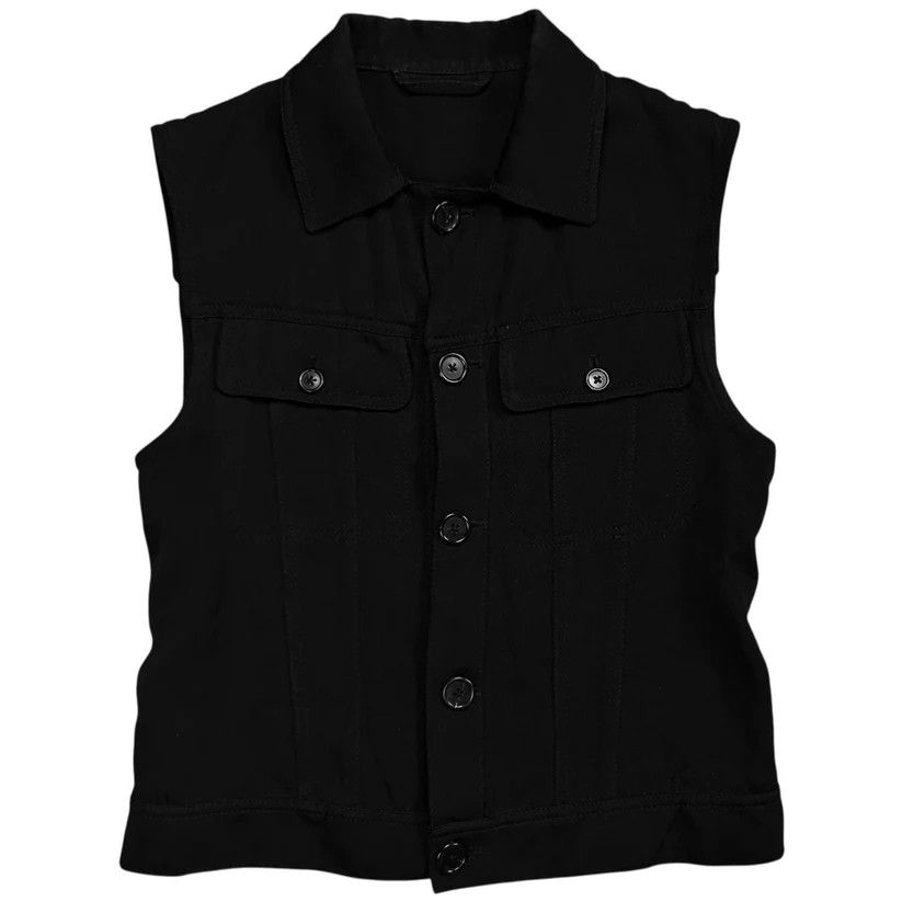 Ann Demeulemeester Ann Demeulemeester SS16 Transformable Trucker Jacket Size US XS / EU 42 / 0 - 8 Thumbnail