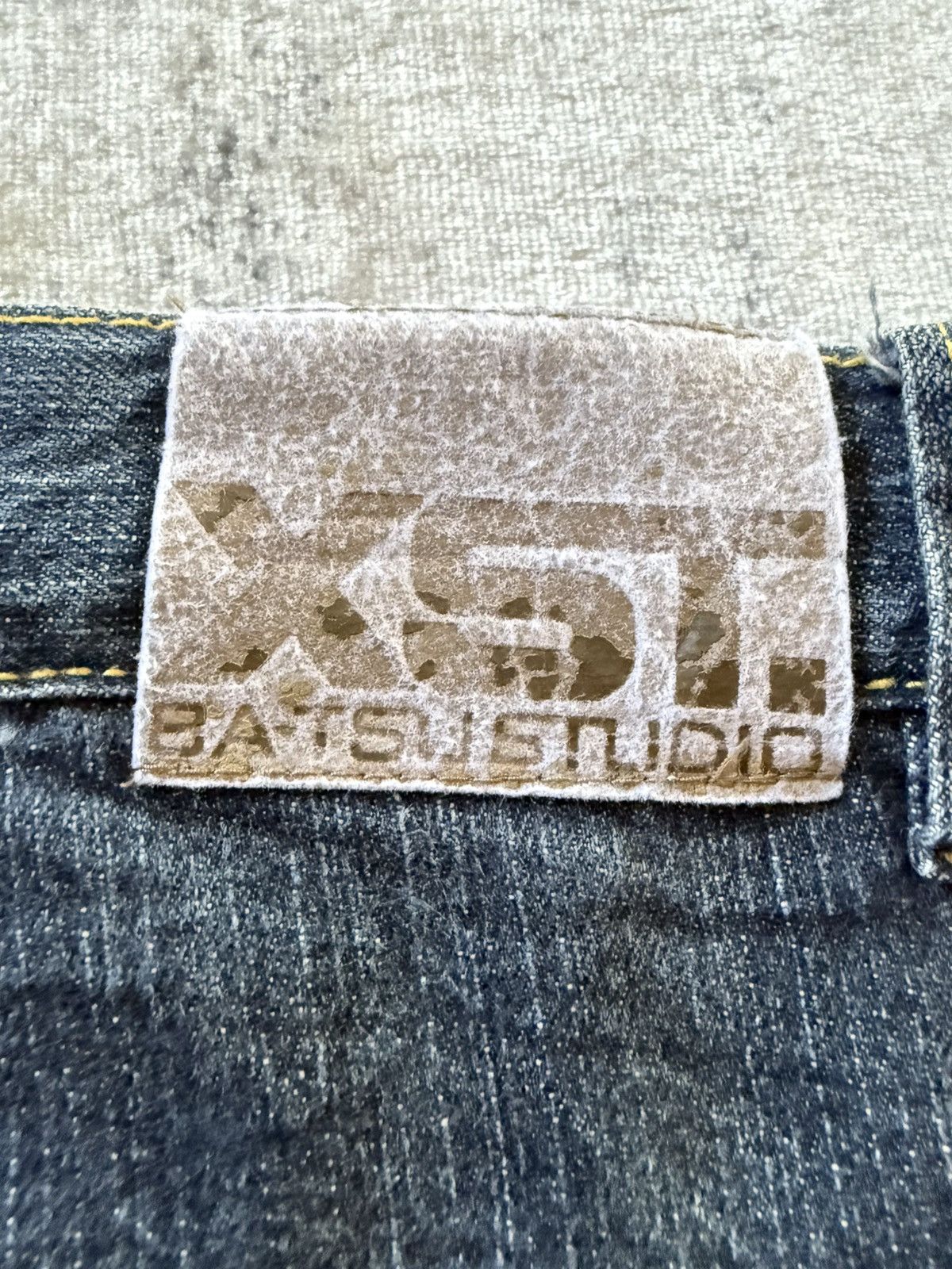 Japanese Brand Ba-Tsu Studio Japan Poems Chaotic Skull Jeans Size US 28 / EU 44 - 23 Thumbnail
