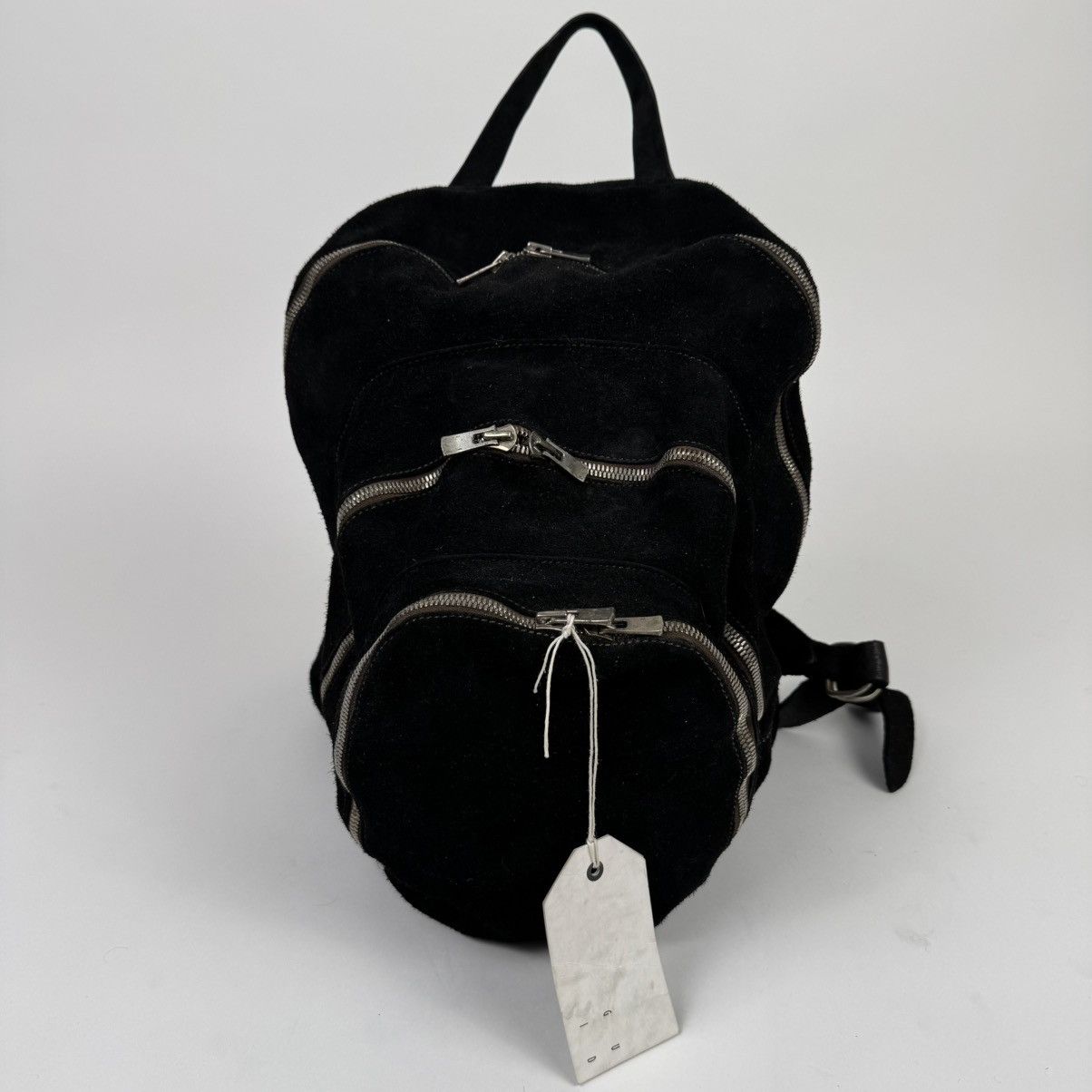 Guidi Guidi PBD04 Reverse Horse Leather Suede Backpack Size ONE SIZE - 4 Thumbnail