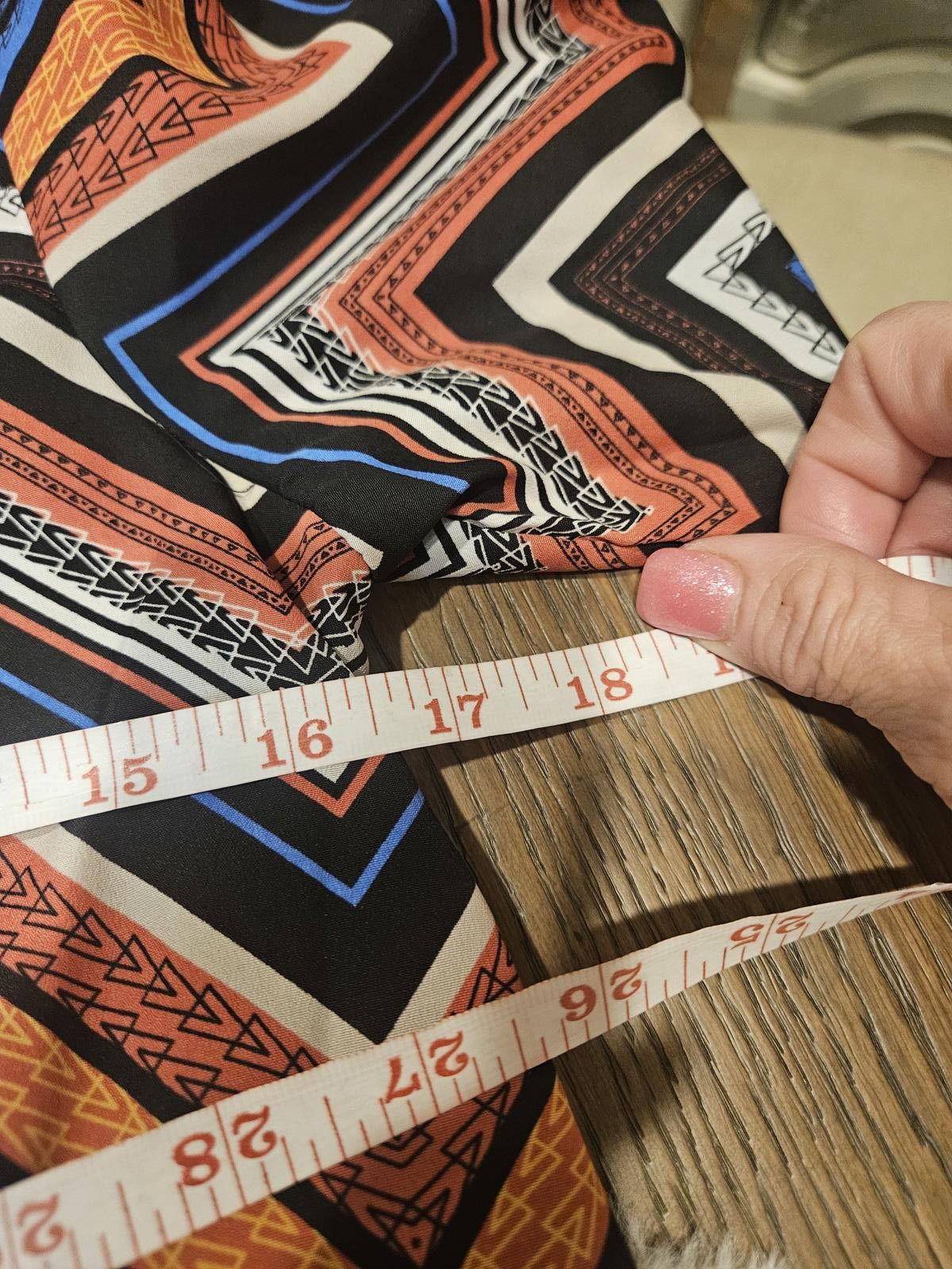 Almost Famous Stylish Chevron Print Dress - Vibrant Patterns #423 Size S / US 4 / IT 40 - 7 Thumbnail