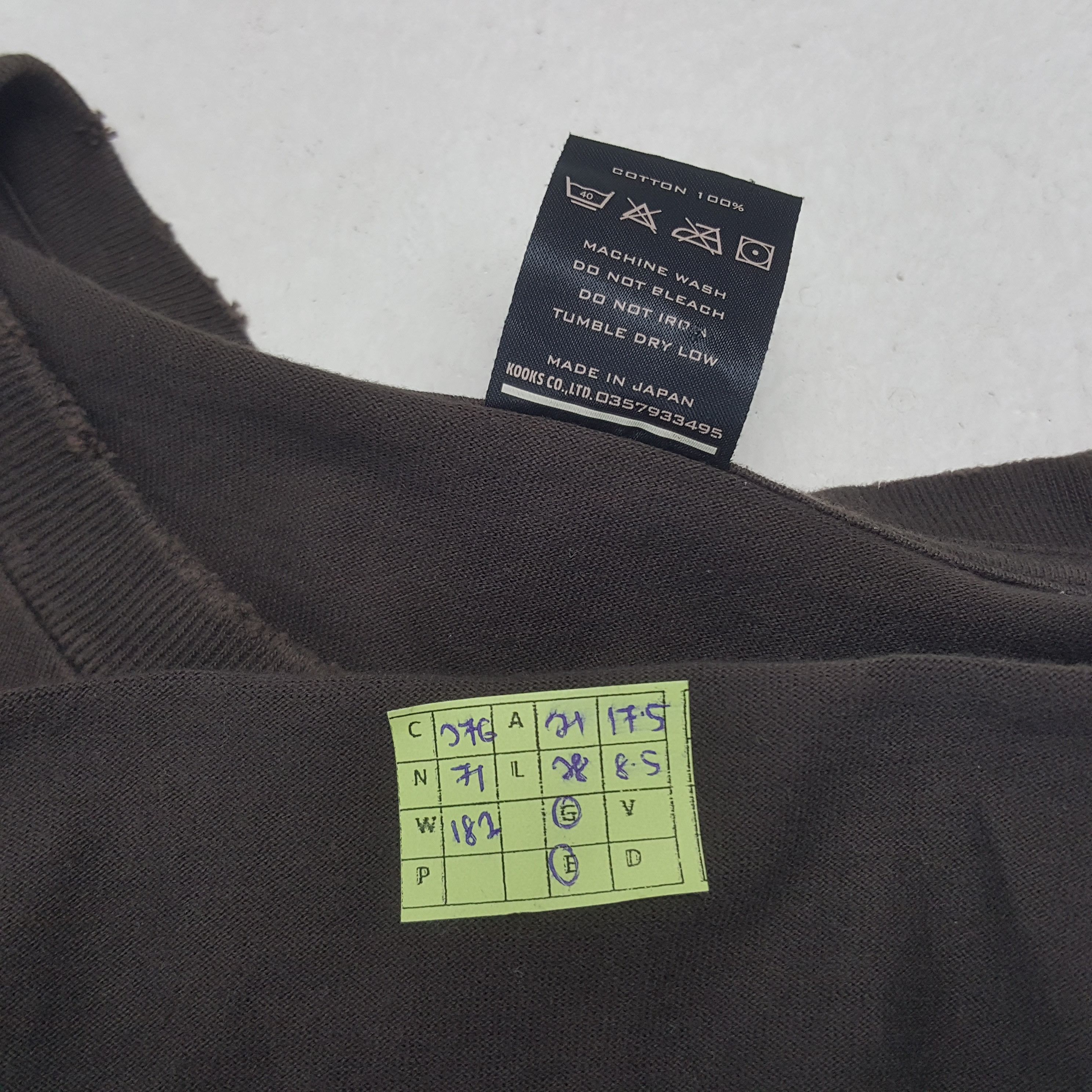 Japanese Brand Vintage Number (N)ine Japanese Brand Rock Tshirt C276N71 Size US L / EU 52-54 / 3 - 8 Thumbnail