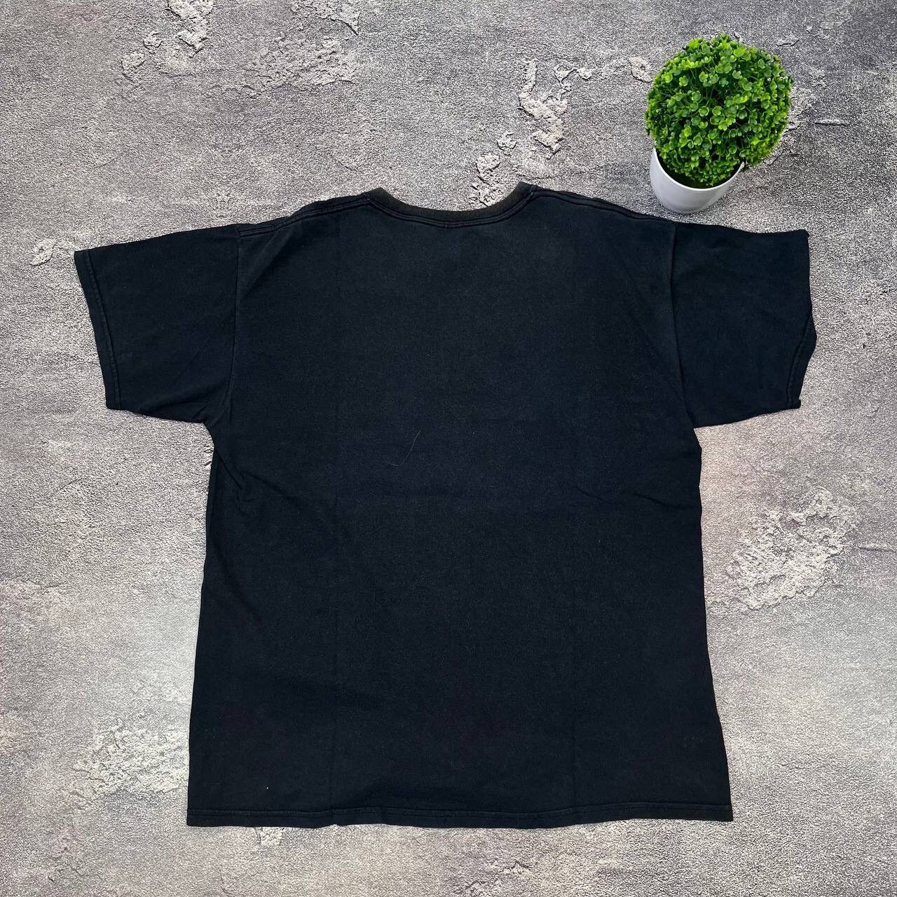 Vintage Vintage 90s Cotton System Of a Down Big Logo Black T-Shirt Size US L / EU 52-54 / 3 - 2 Thumbnail