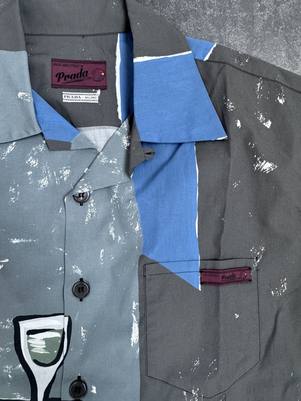 Prada Prada bowling shirt Size US L / EU 52-54 / 3 - 3 Thumbnail