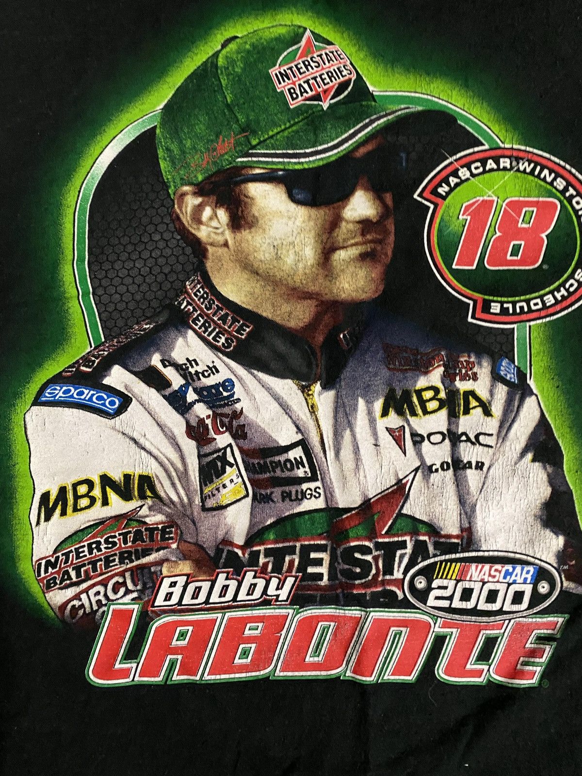 Vintage 2000 Bobby Labonte Racing Tee Size US XL / EU 56 / 4 - 4 Thumbnail