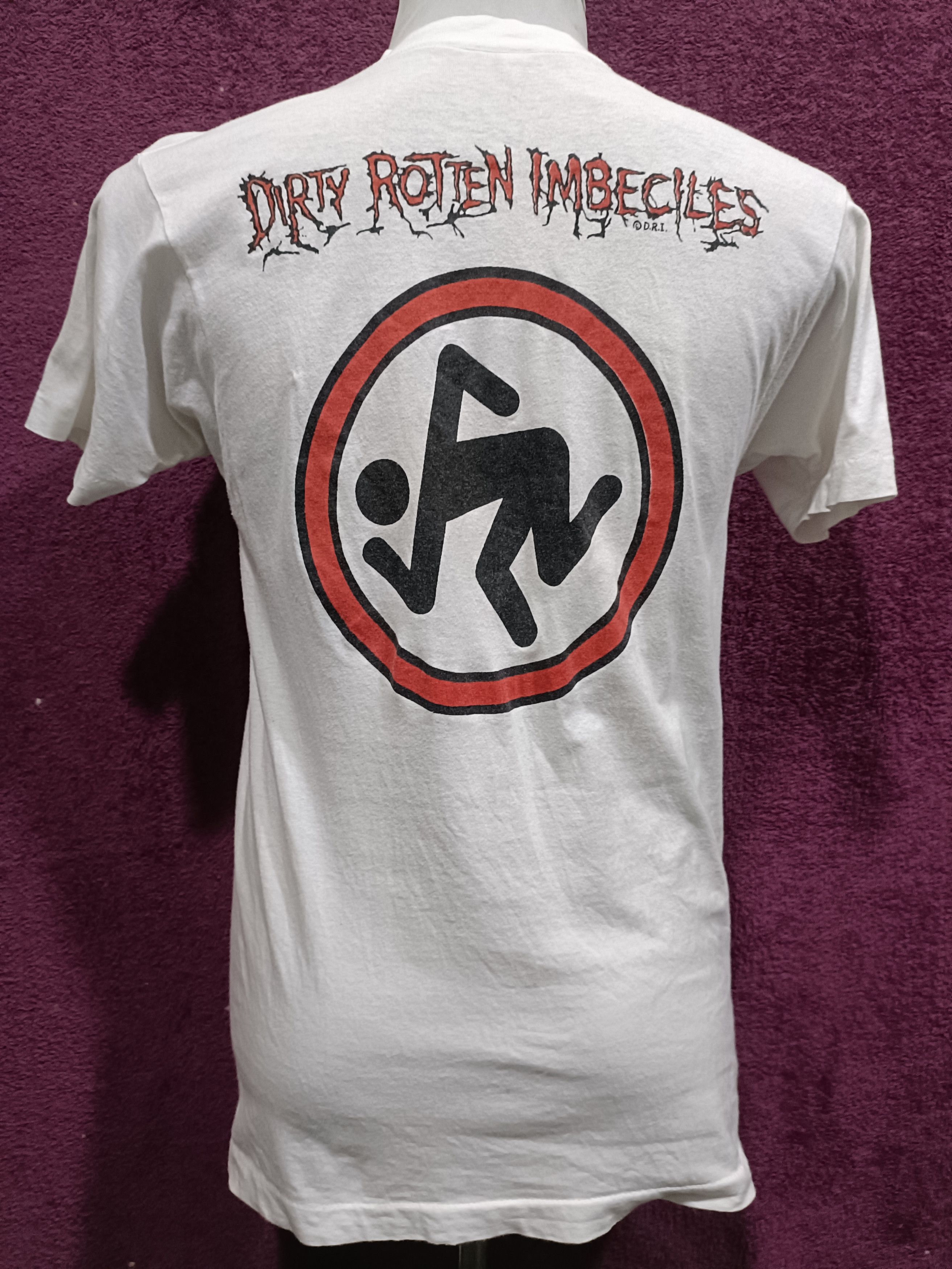 Vintage Vintage 1989 Hard Core Punk D.R.I. Thrash Zone Size US M / EU 48-50 / 2 - 3 Thumbnail