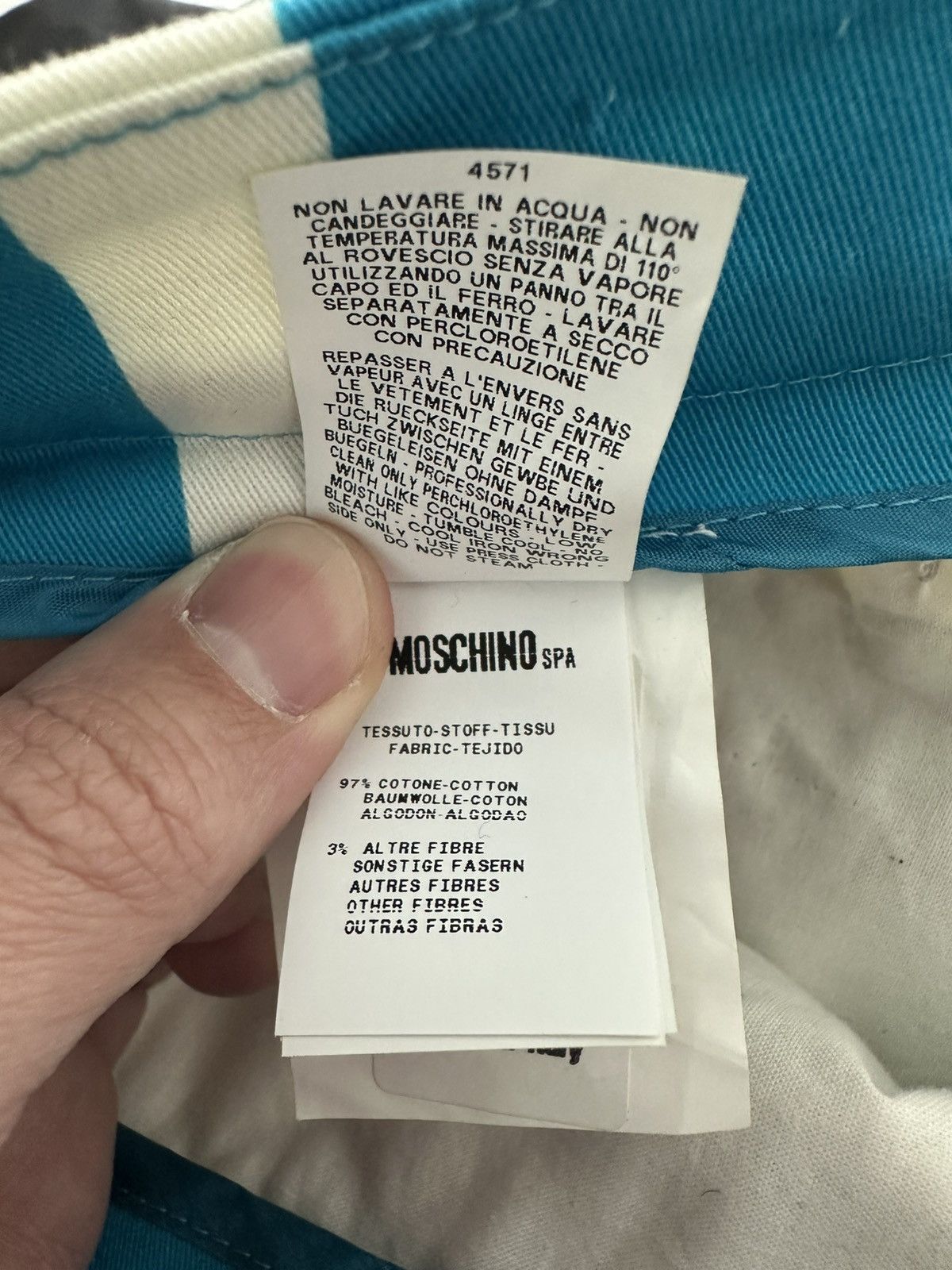 Moschino Moschino Ice Cream Sun Print Pants Size 32 Very Cool Print! Size US 32 / EU 48 - 9 Thumbnail