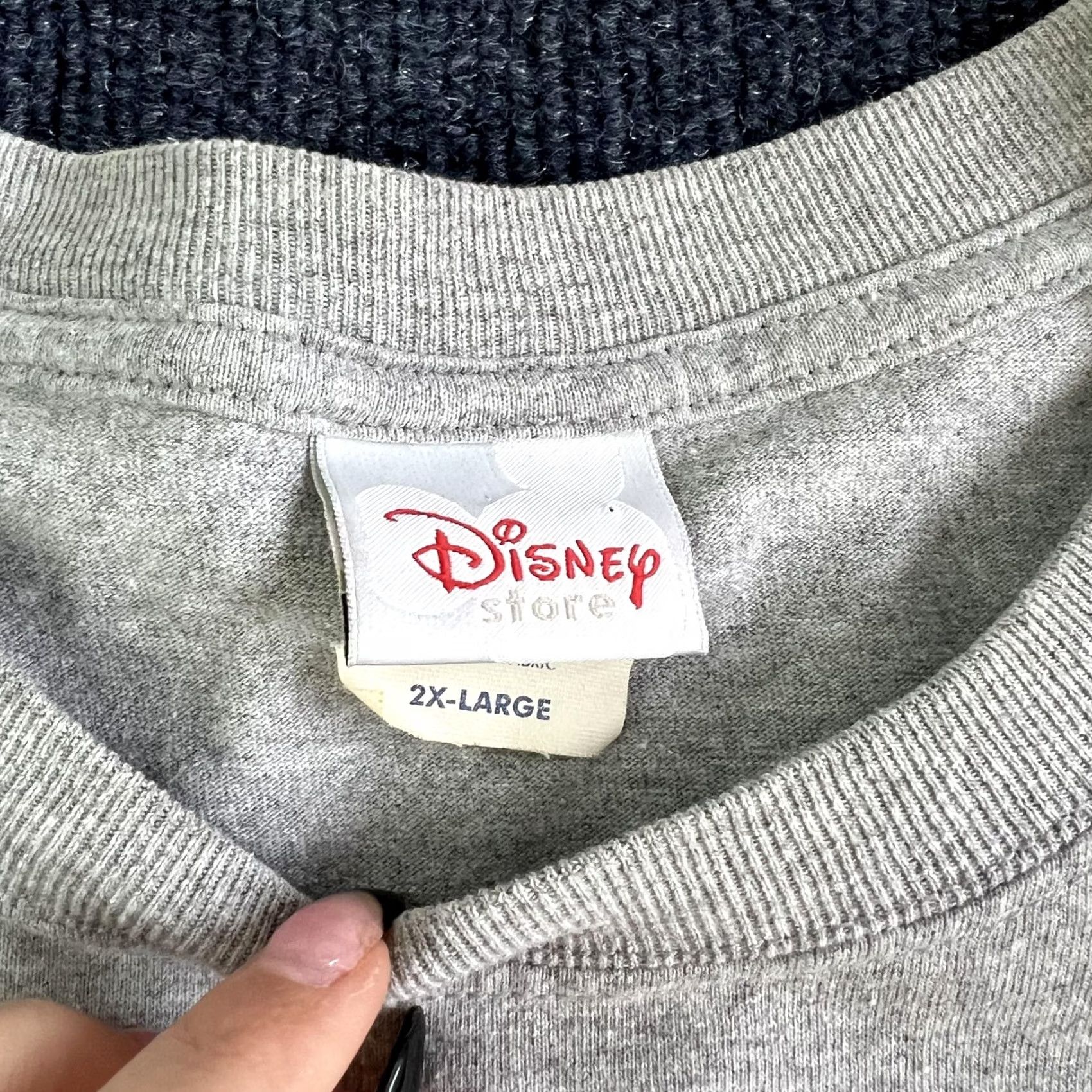 Disney Disney Mickey Mouse Shirt Mens 2XL Gray Class Of 1928 Genuine Original T-Shirt Crew Neck Short Sleeve Graphic Print Vintage No Size US XXL / EU 58 / 5 - 3 Thumbnail