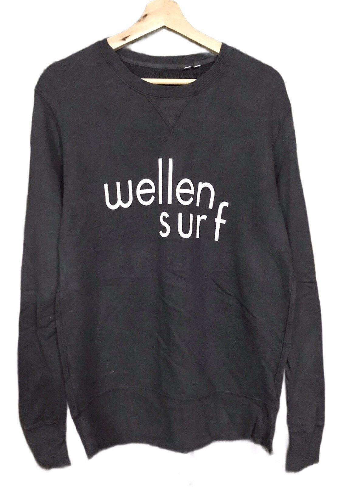 Uniqlo Wellen Surf Sweatshirt Crewneck Pullover Size US L / EU 52-54 / 3 - 1 Thumbnail