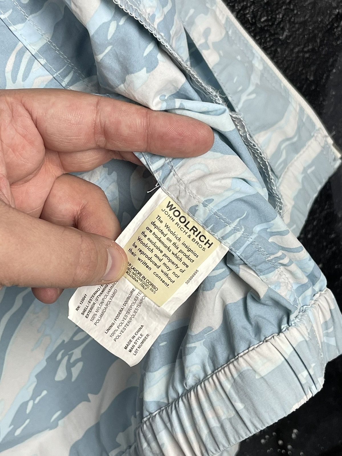 Woolrich Woolen Mills Woolrich John Rich & Bros Light Blue Camo Jacket Men’s Size L Size US L / EU 52-54 / 3 - 15 Thumbnail