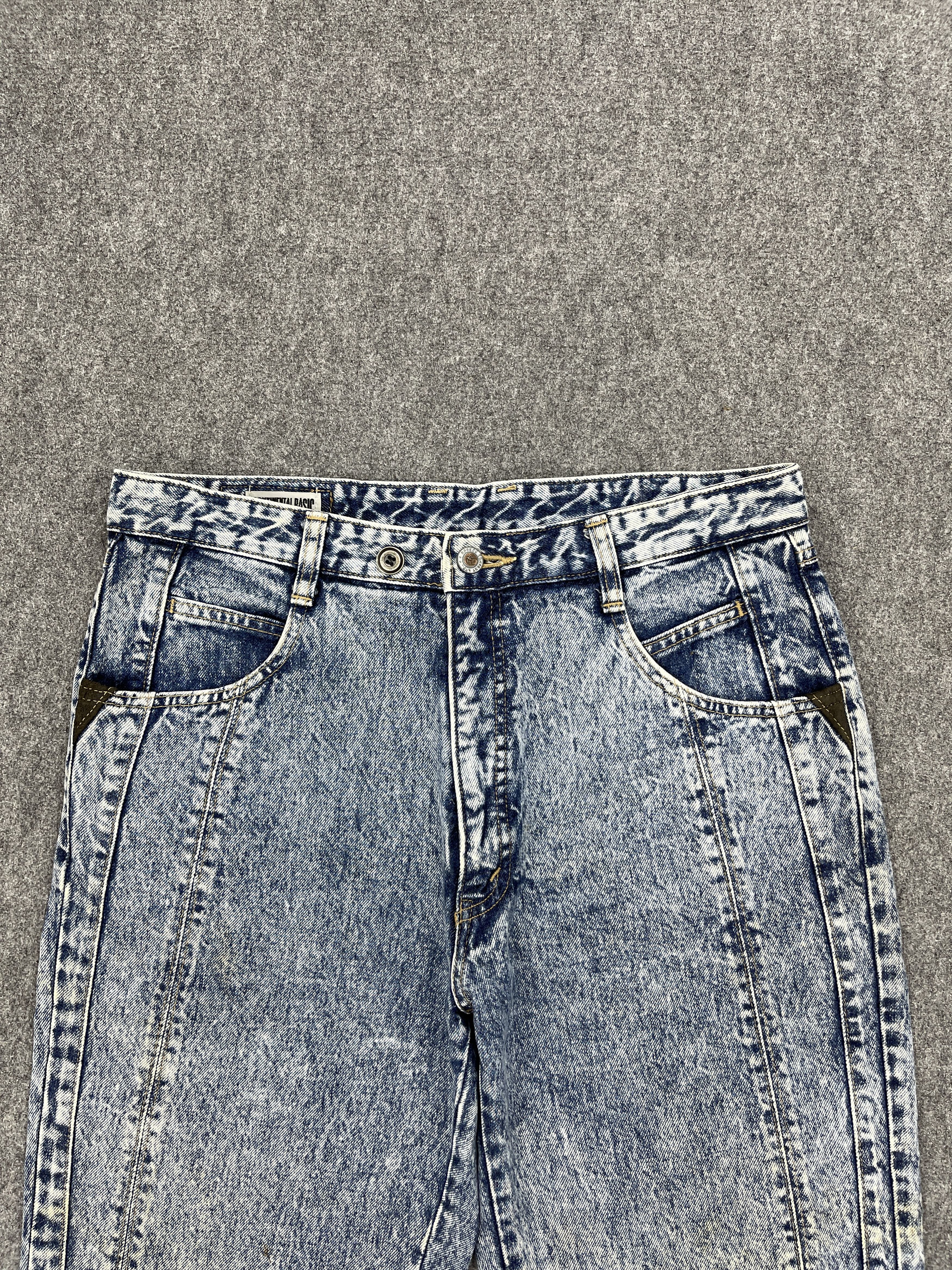 Vintage Vintage Bobson Acid Washed Denim Jeans DP2562 Size US 34 / EU 50 - 2 Thumbnail