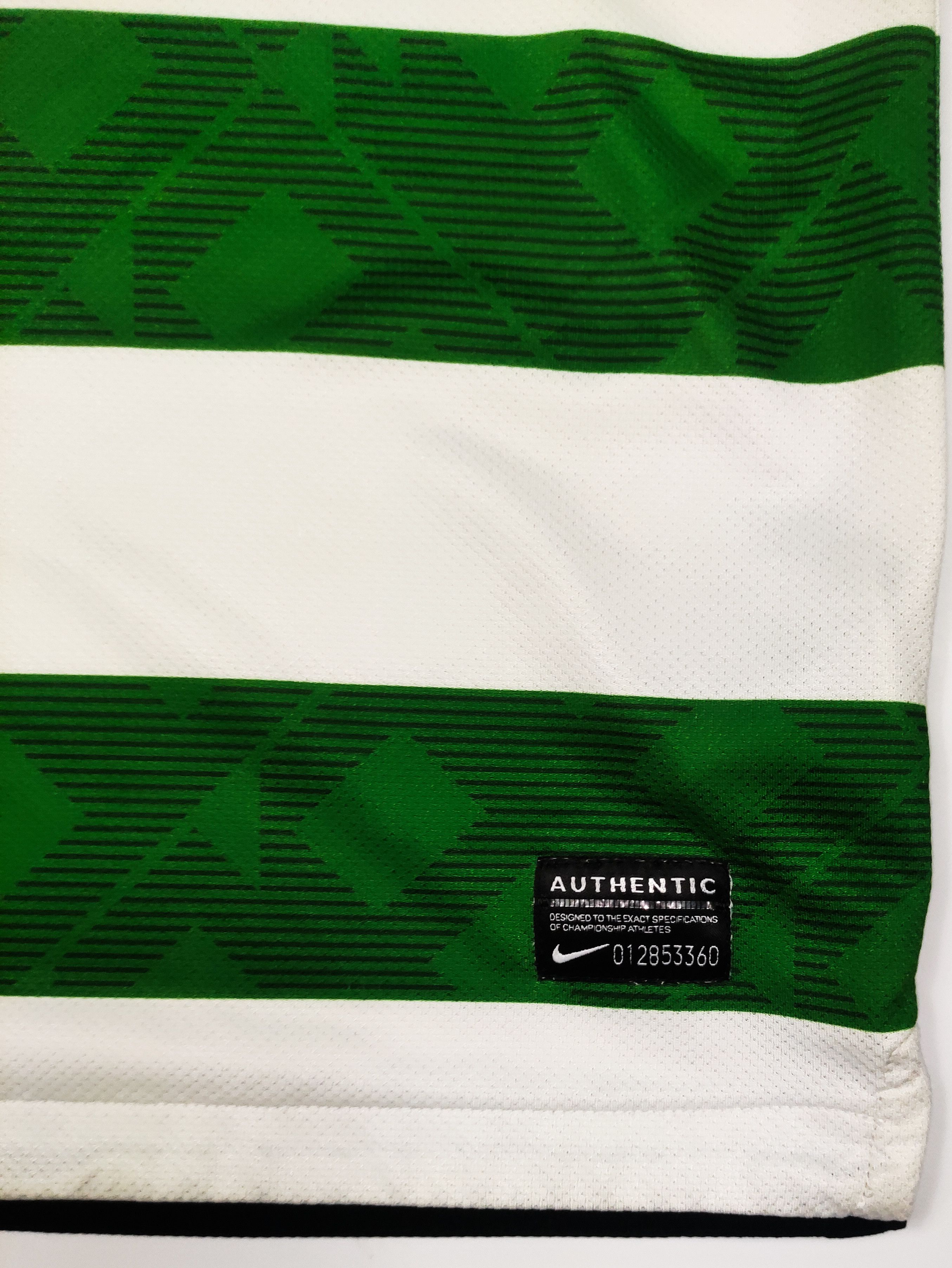 Nike Pawel Brozek #17 Celtic Glasgow FC 2011 2012 Nike Home Shirt Size US S / EU 44-46 / 1 - 9 Thumbnail