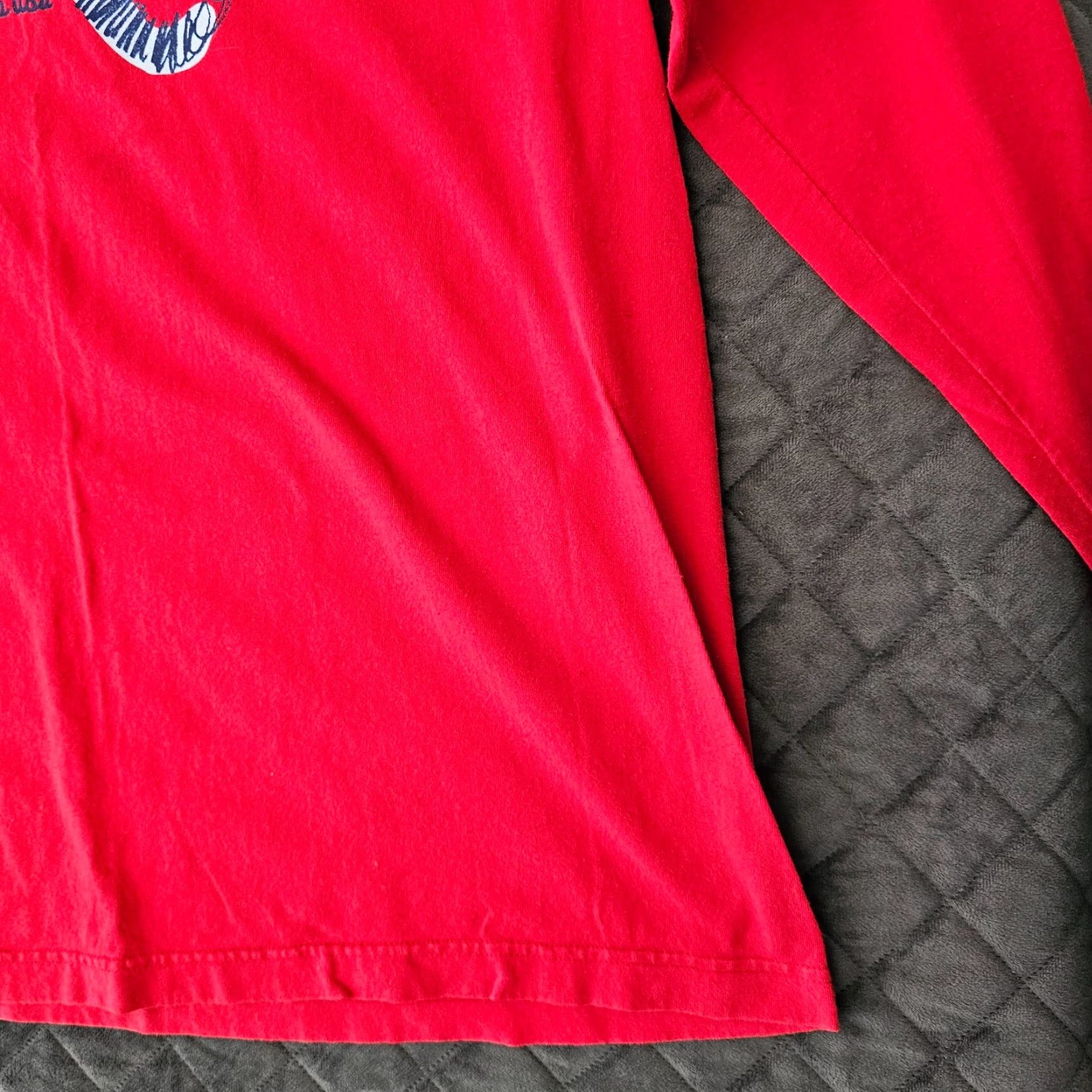 Vintage Vintage Mecca Athletic Shirt 2XL Red Long Sleeve 90's Casual Mens Size US XXL / EU 58 / 5 - 4 Thumbnail
