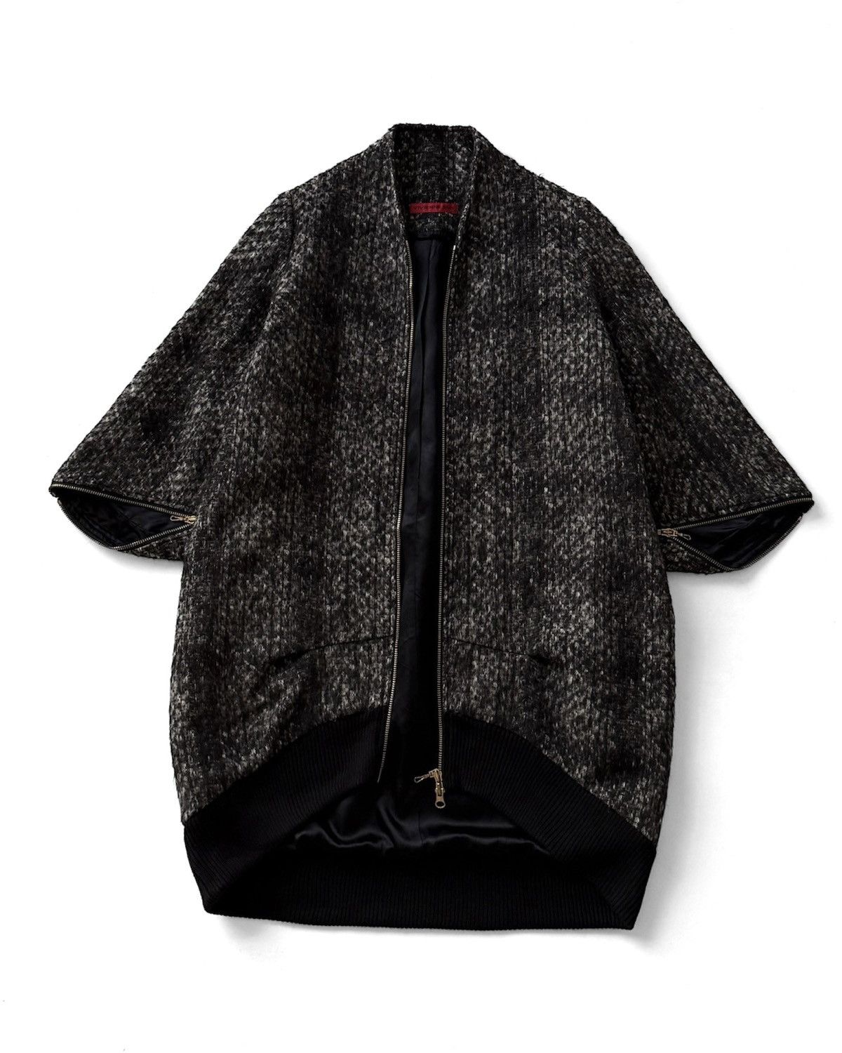 Vivienne Tam VIVIENNE TAM MELTON TWEED ZIP-UP COAT Size M / US 6-8 / IT 42-44 - 1 Thumbnail