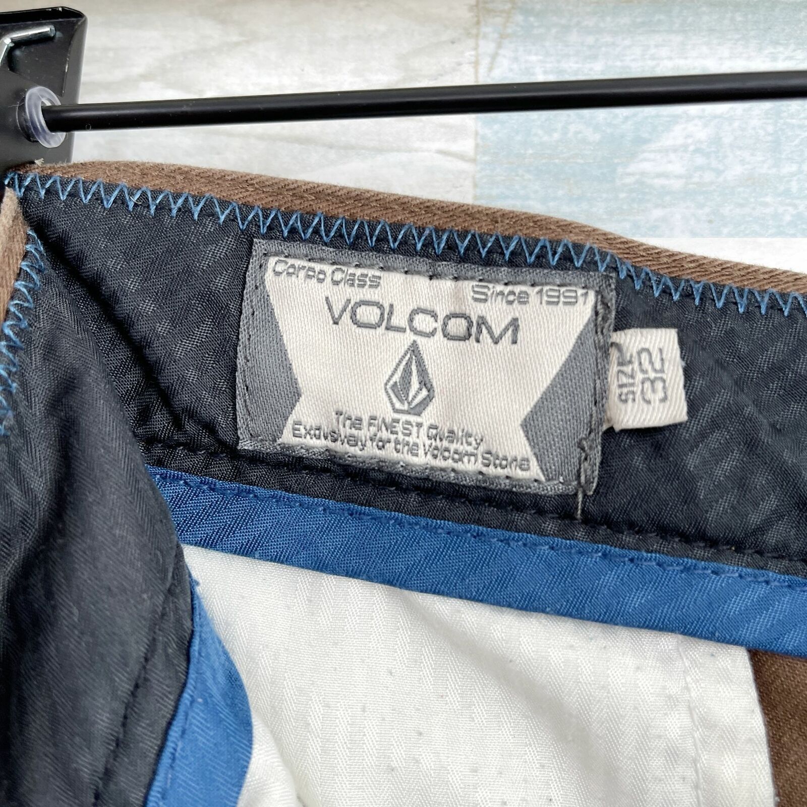 Volcom Volcom Vmonty Stretch Shorts Brown 10.5" Relaxed Mens 32 Size US 32 / EU 48 - 6 Thumbnail