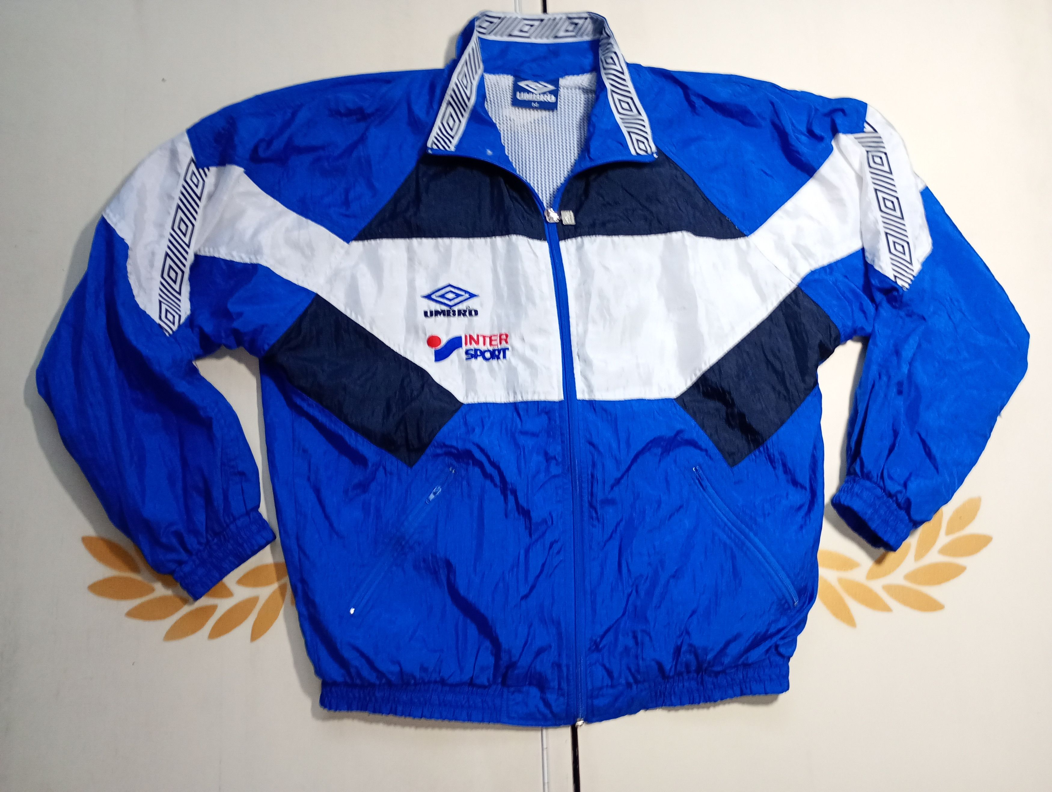 Umbro Umbro Inter Sport Track Top Jacket Vintage 90's Size US M / EU 48-50 / 2 - 1 Thumbnail