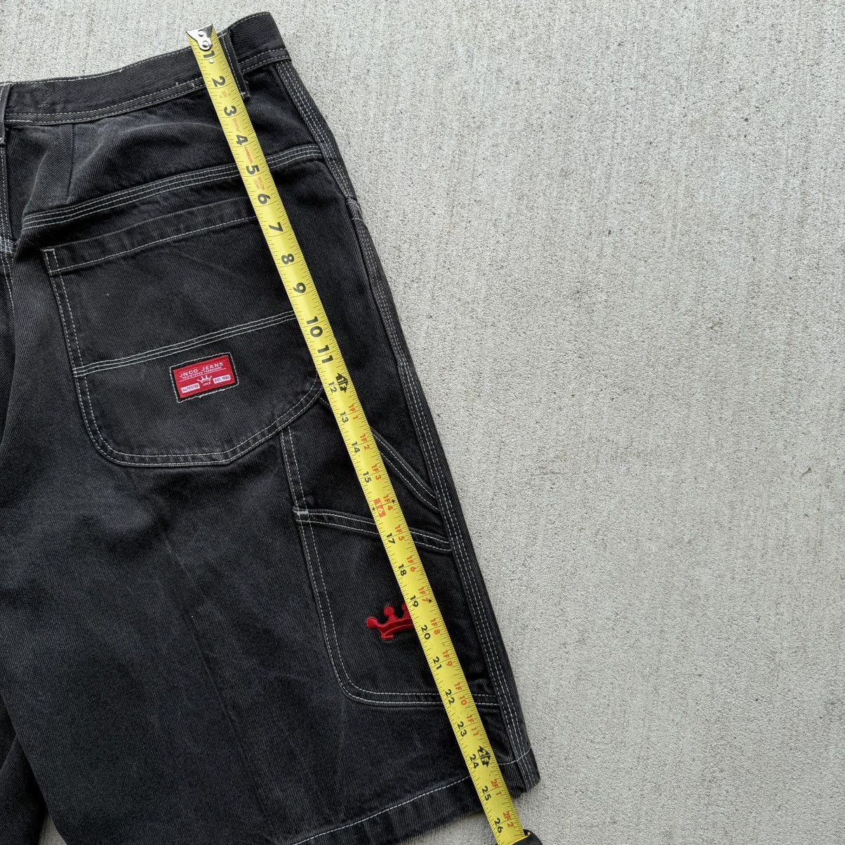 JNCO Vintage JNCO black denim shorts size 38 Size US 38 / EU 54 - 6 Thumbnail