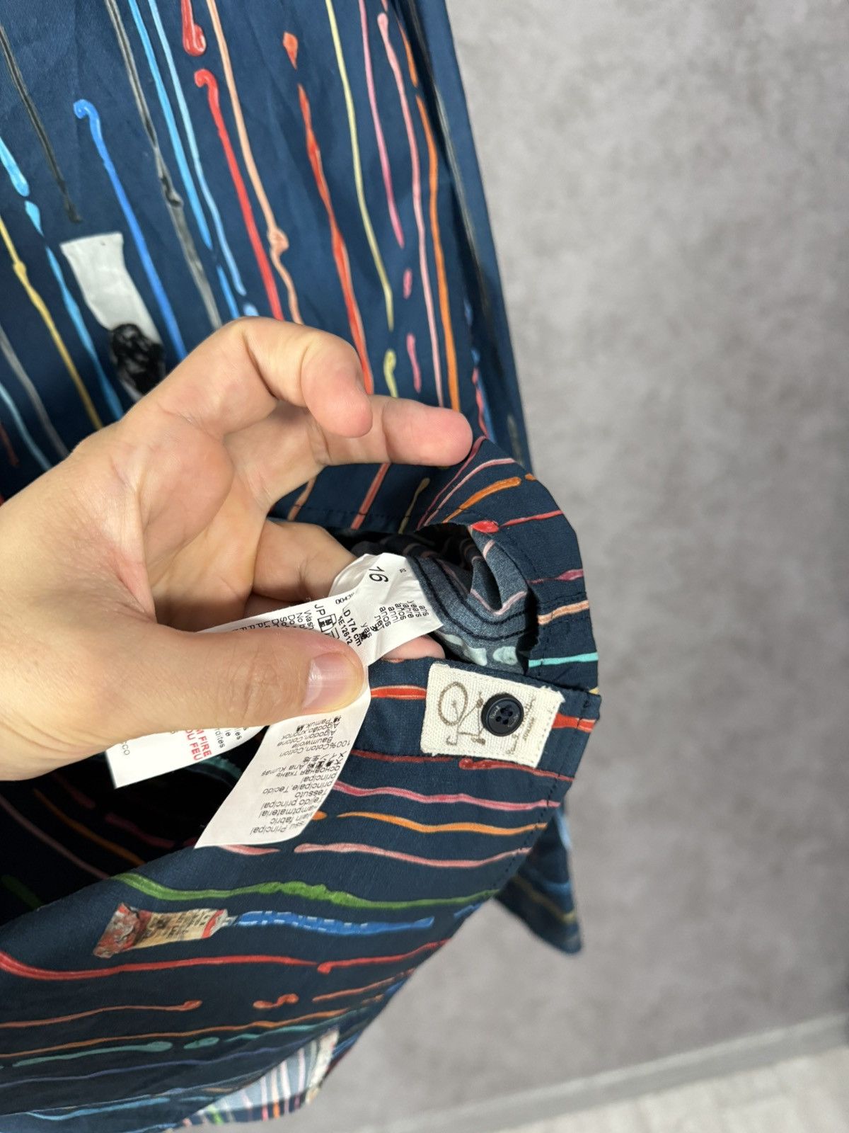 Paul Smith Paul Smith luxury designer crazy shirt Size US XS / EU 42 / 0 - 6 Thumbnail