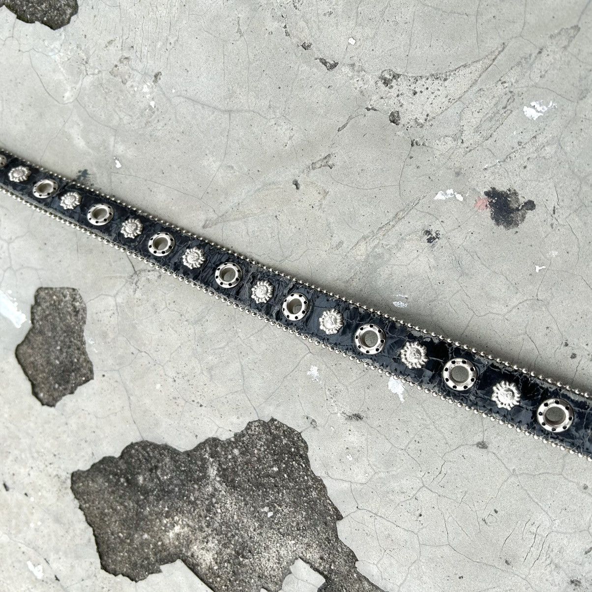 Japanese Brand Vintage y2k Studed Belt Leather Size ONE SIZE - 7 Thumbnail