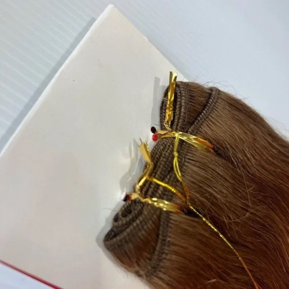 Other Straight Human hair Natural light Brown 18 In Extension Wef Size ONE SIZE - 4 Thumbnail