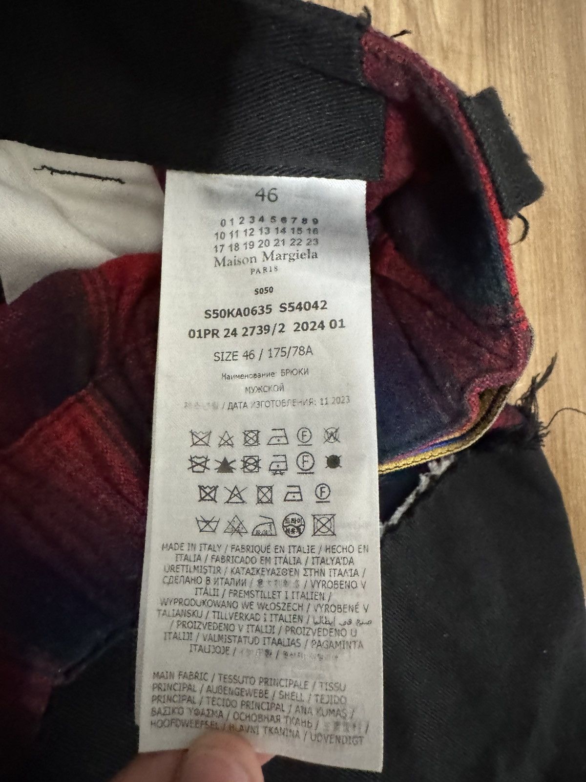 Maison Margiela × Pendleton Maison Margiela x Pendleton Yoke Trousers Size US 32 / EU 48 - 6 Thumbnail