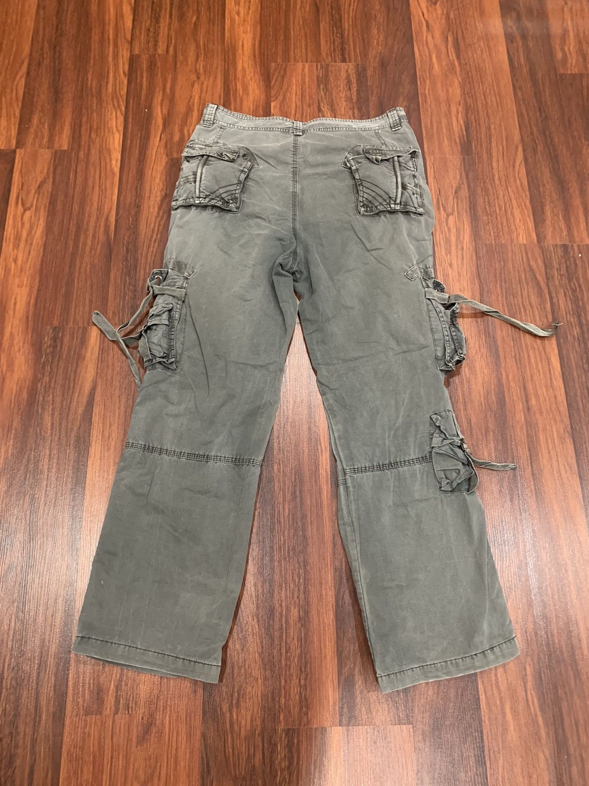If Six Was Nine × Japanese Brand Grey Multipocket Cargo Pants Size US 32 / EU 48 - 6 Thumbnail