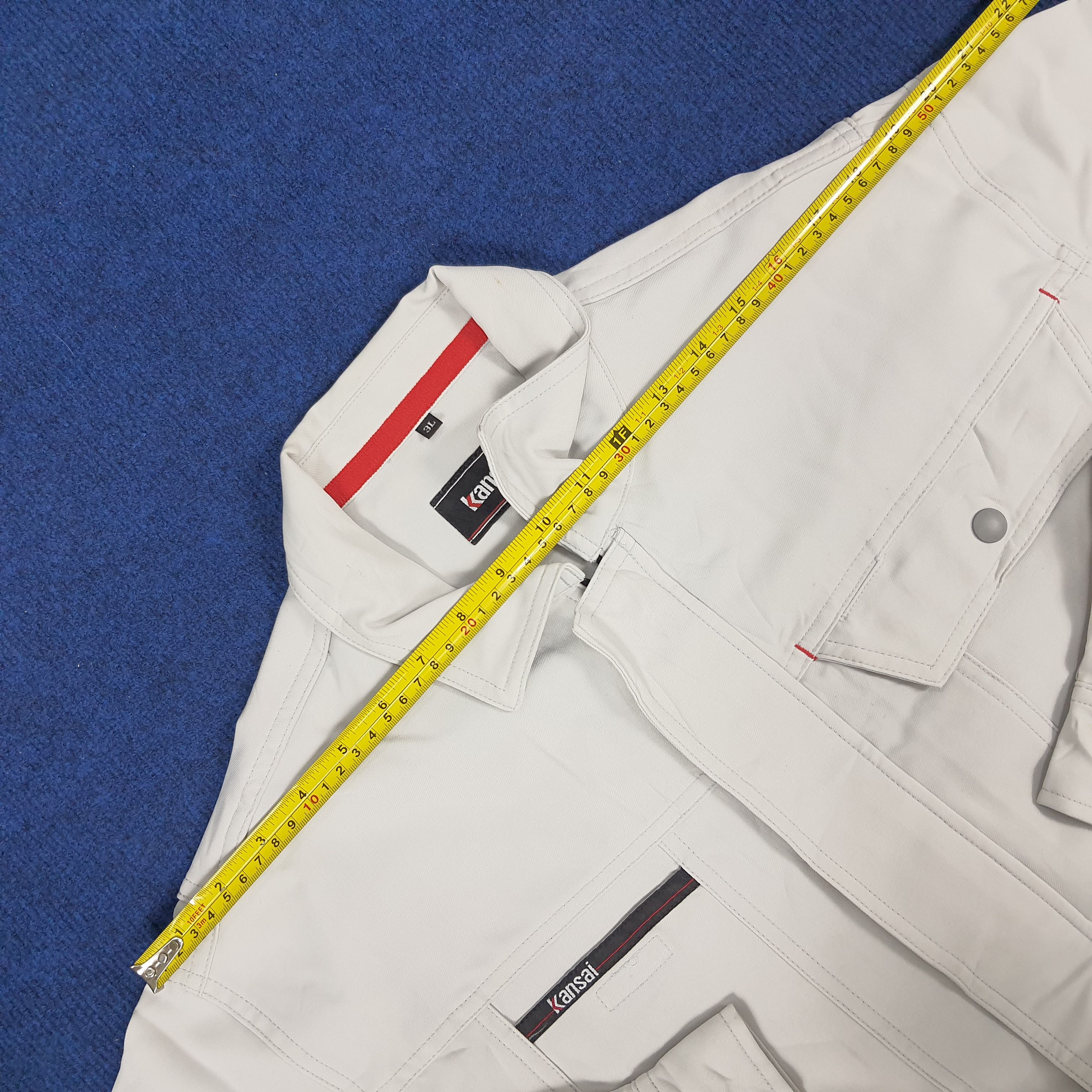 Japanese Brand × Vintage Vintage Kansai Workwear Custom Number Nine Logo Jacket Size US L / EU 52-54 / 3 - 8 Thumbnail