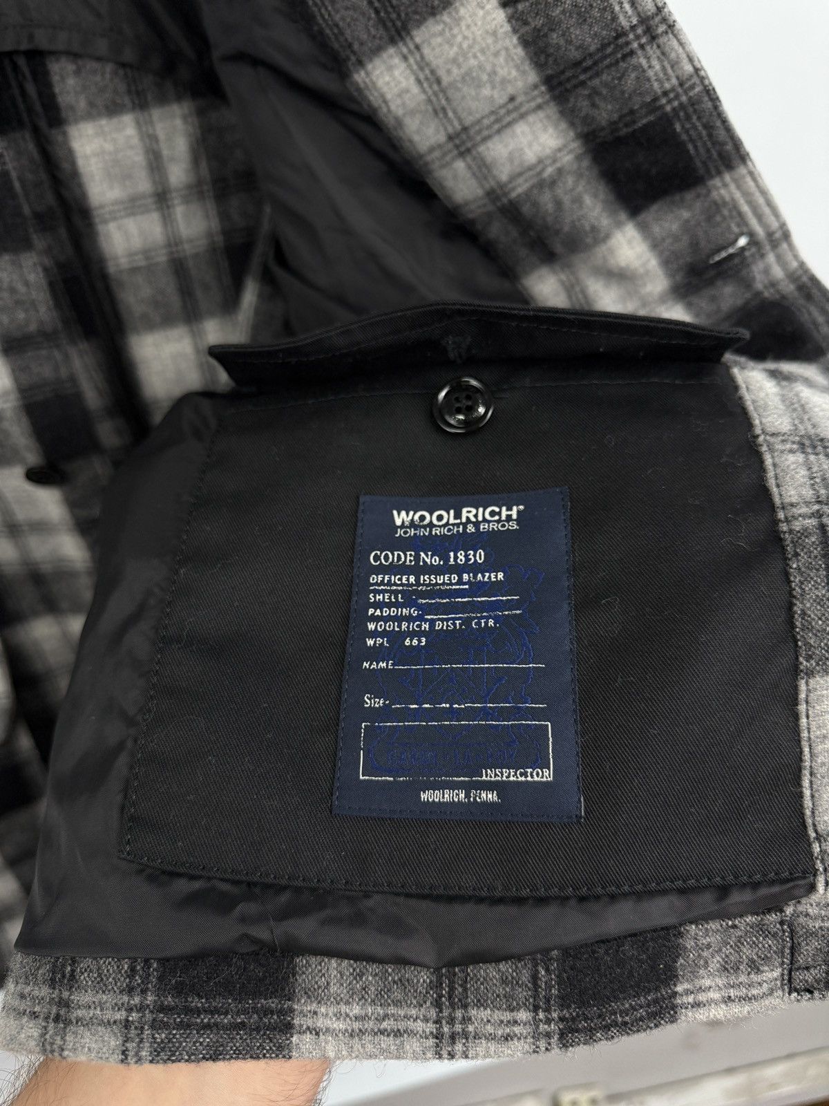 Woolrich Woolen Mills 🇺🇸 Woolrich John Rich Bros Wool Jacket Rare Retro Hype Y2K Size US L / EU 52-54 / 3 - 9 Thumbnail