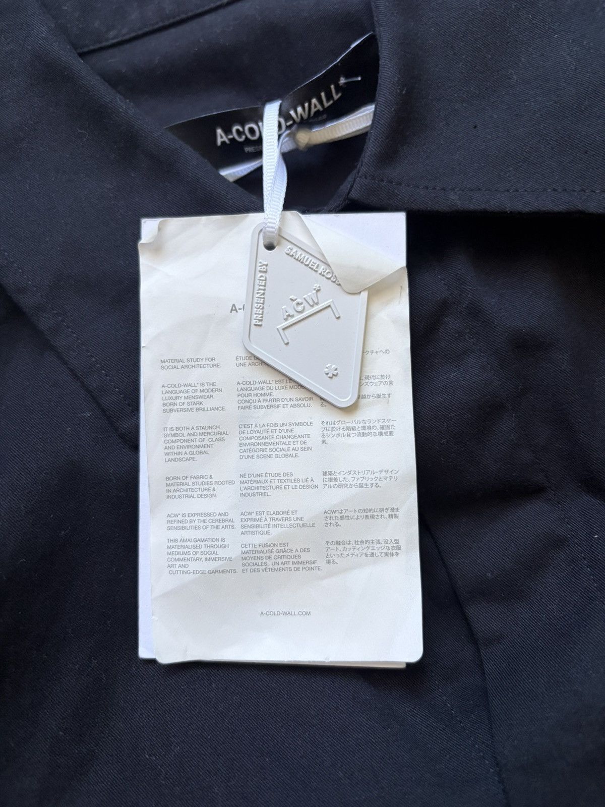 A-COLD-WALL* A Cold Wall Button Up Shirt NWT Size US S / EU 44-46 / 1 - 5 Thumbnail