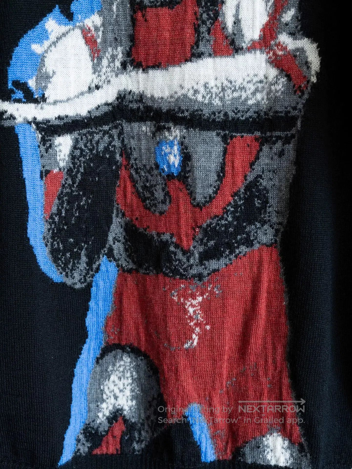 Yohji Yamamoto yohji yamamoto ultraman knit long sleeve shirt. Size US M / EU 48-50 / 2 - 7 Thumbnail