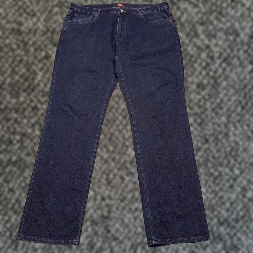 Tommy Bahama Tommy Bahama Antigua Cove Jeans Mens 40x34 Dark Indigo Standard Fit Authentic Size US 40 / EU 56 - 1 Thumbnail