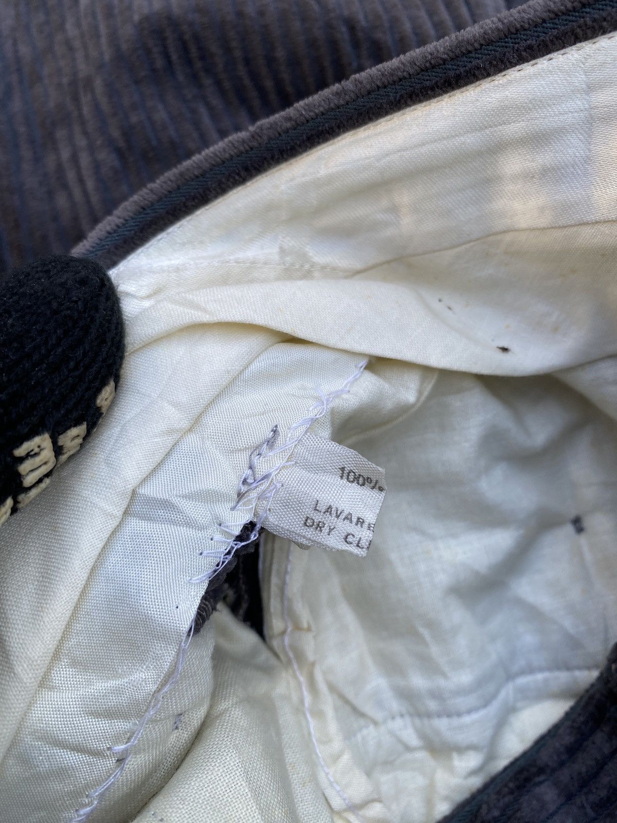 Givenchy × Vintage Vintage 90s Givenchy Corduroy Trouser Pant Size US 31 - 15 Thumbnail