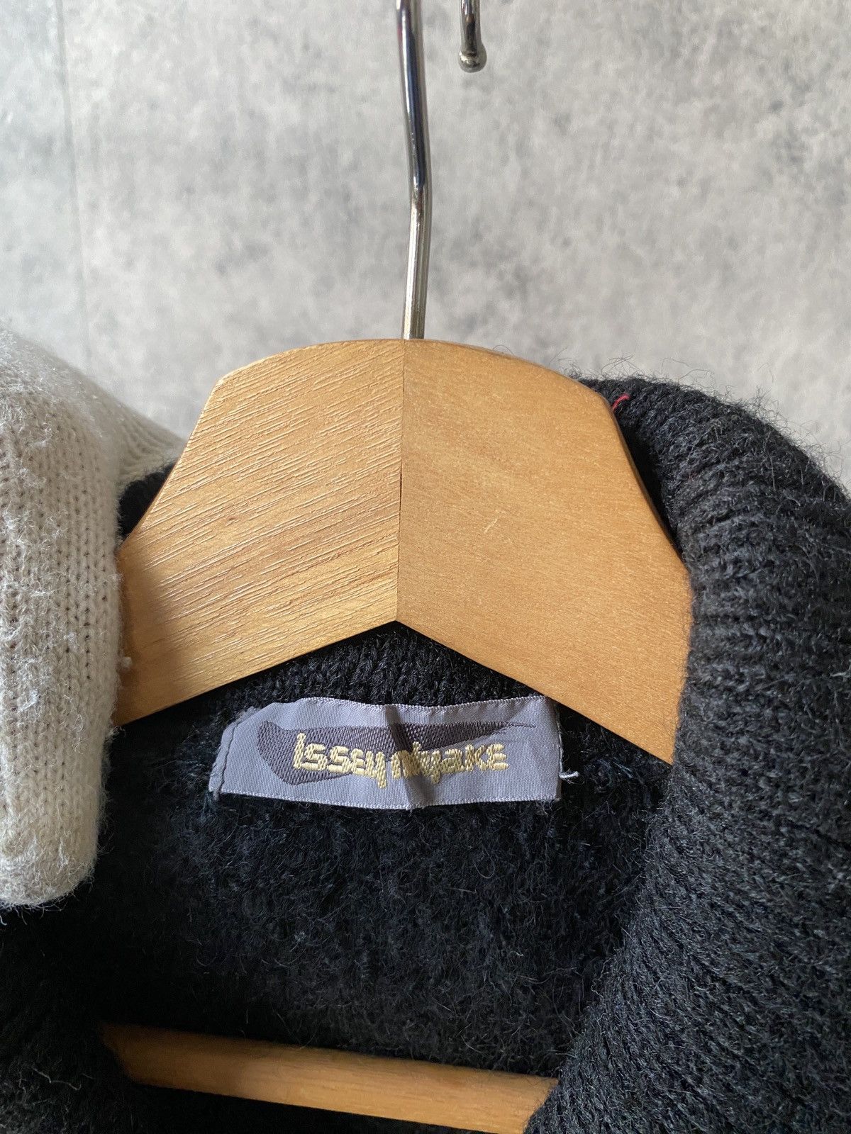 Issey Miyake Vintage 80s Issey Miyake Wool Long Coat Size US M / EU 48-50 / 2 - 12 Thumbnail