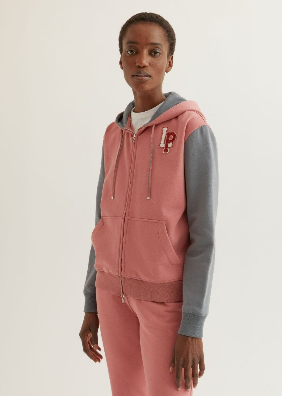 Loro Piana o1srvl11e0524 Jacket in Grey & Pink Size XL / US 12-14 / IT 48-50 - 2 Thumbnail