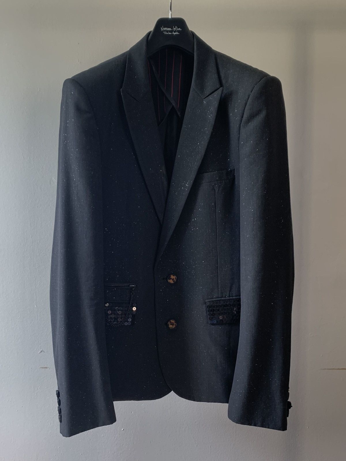 Number (N)ine Number Nine SS04 Ripped Seam Punk Blazer Jacket