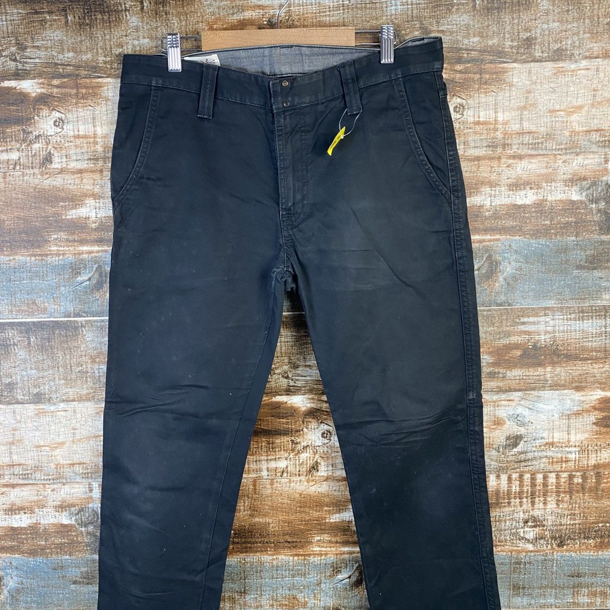 Big John DL Big John Dark Blue Cargo Multipocket Pants #C942 Size US 34 / EU 50 - 2 Thumbnail