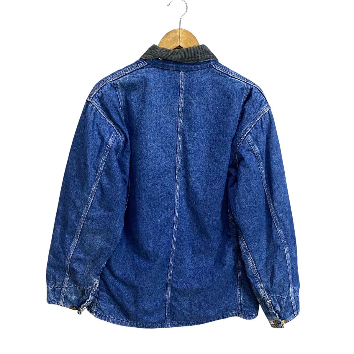 Carhartt Vintage Carhartt linen blanket denim chore jacket Size US L / EU 52-54 / 3 - 4 Thumbnail