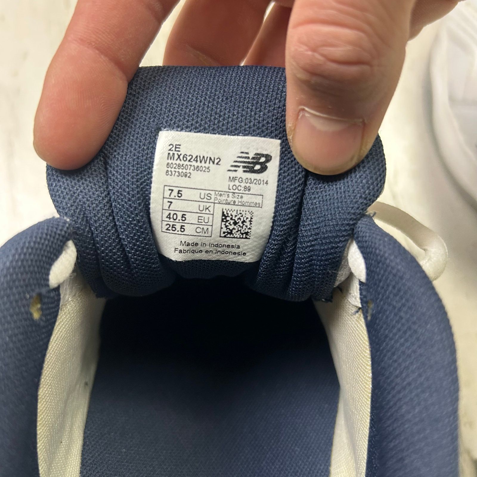 New Balance New Balance 624 v2 Walking Shoe MX624WN2 Size US 7.5 / EU 40-41 - 8 Thumbnail