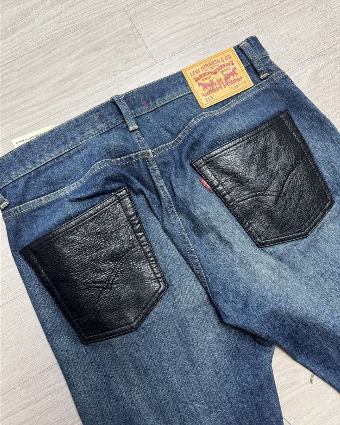 Junya Watanabe × Levi's 18SS Junya Watanabe x Levis Patchwork Denim Jean Size US 36 / EU 52 - 3 Thumbnail