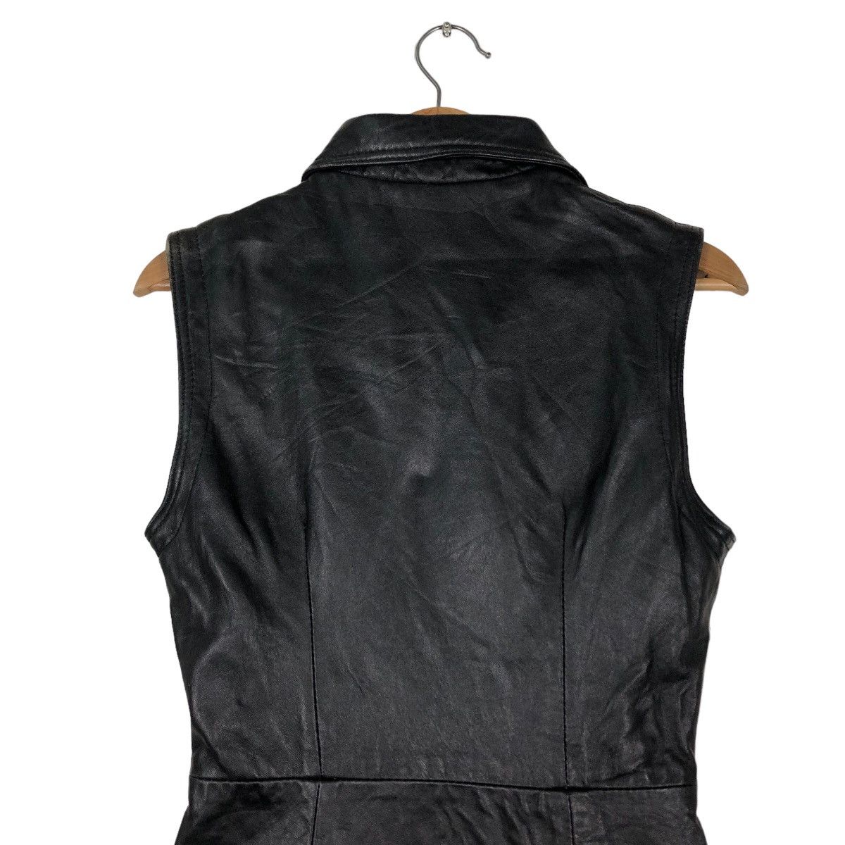 Japanese Brand Vintage TankTop Biker Vest Genuine Leather Renegade England Size US M / EU 48-50 / 2 - 9 Thumbnail