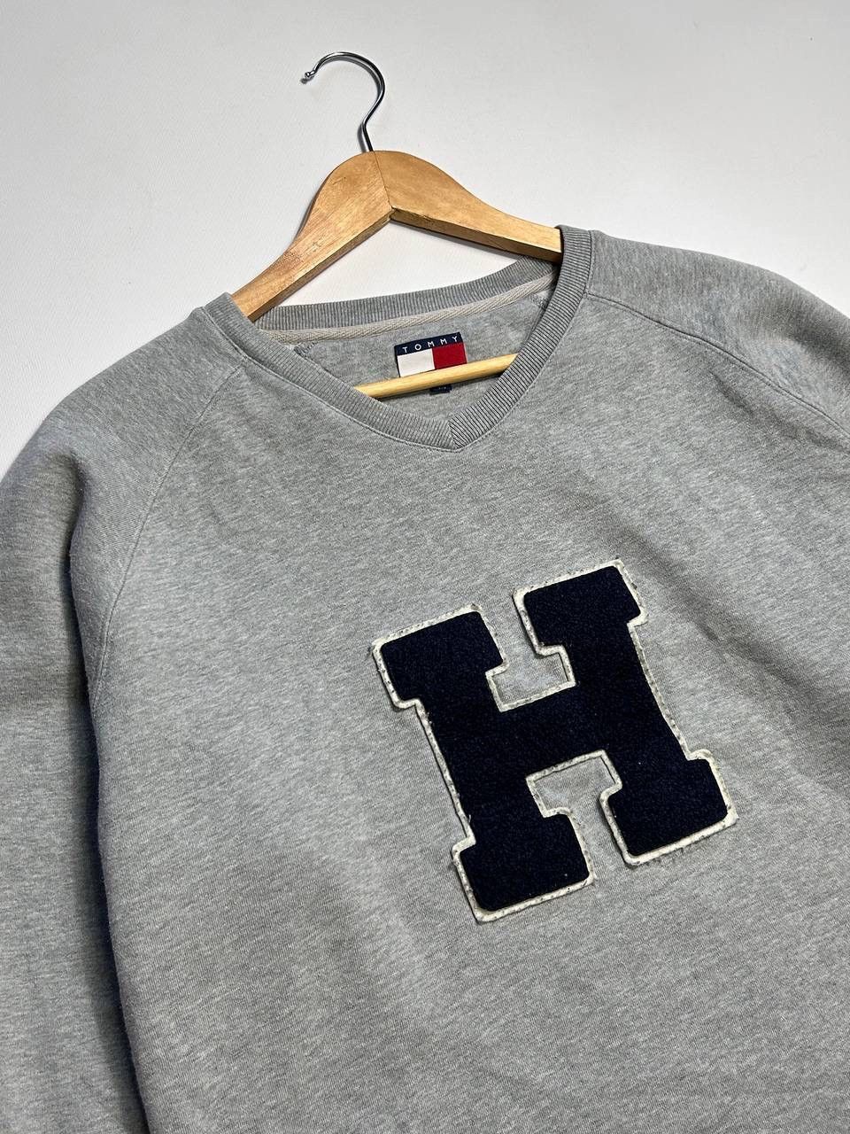 Tommy Hilfiger × Vintage Vintage sweatshirt Tommy Hilfiger Size US L / EU 52-54 / 3 - 4 Thumbnail