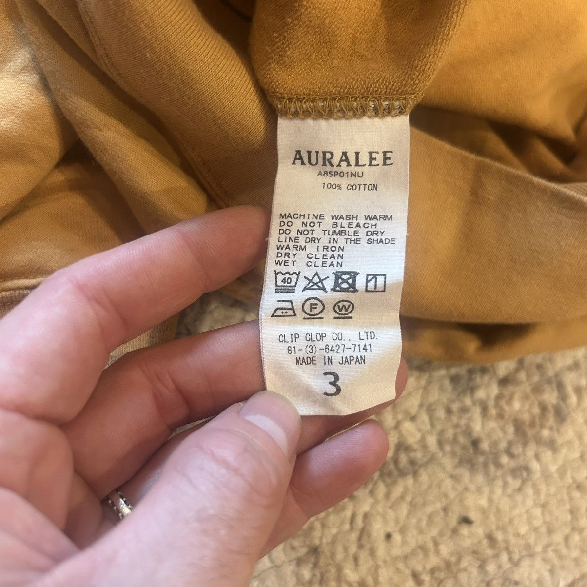 Auralee Cotton Sweatshirt Size US M / EU 48-50 / 2 - 2 Thumbnail